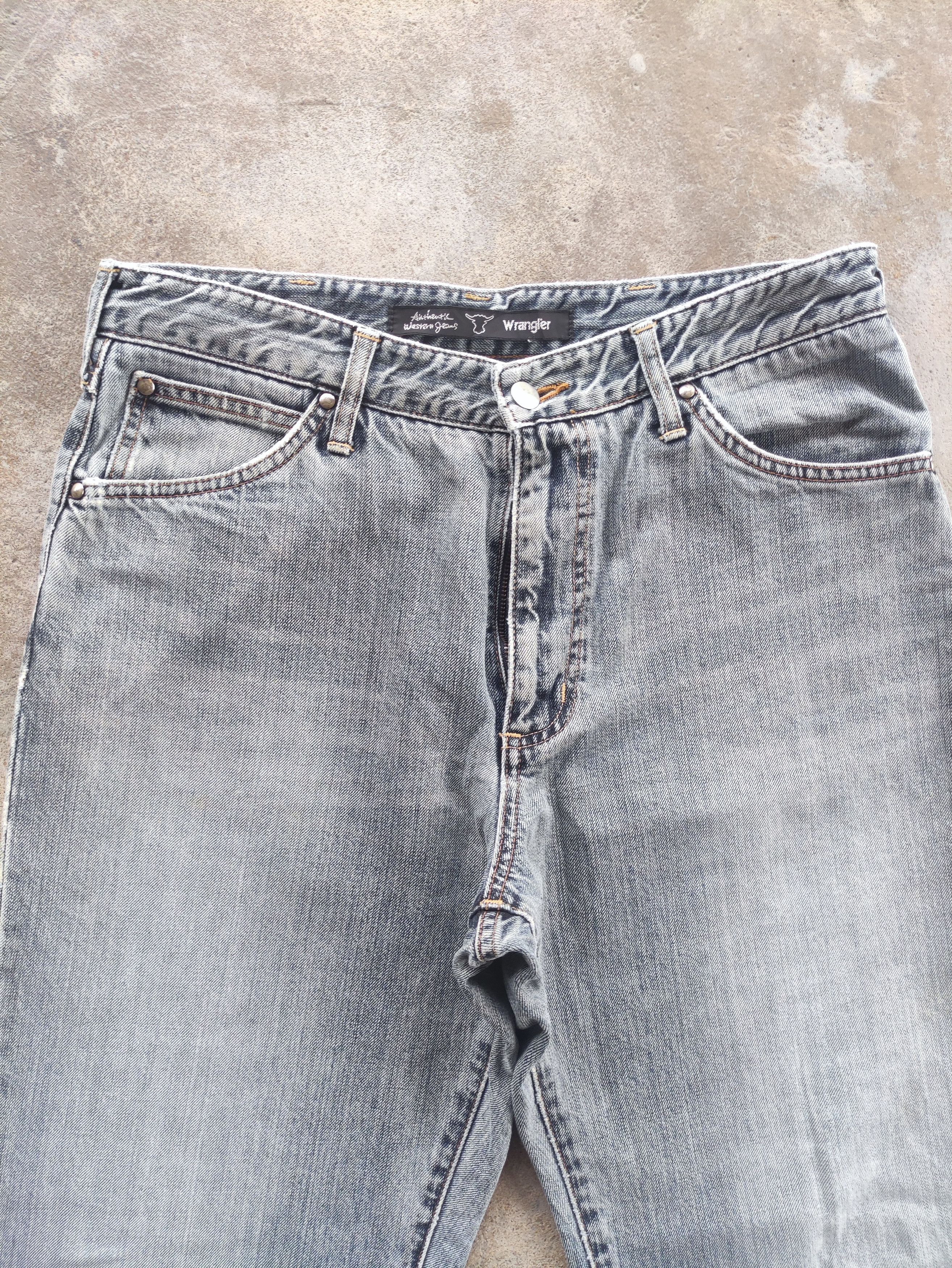 【Special】 USA-Made Faded Buggy Denim Vintage Wrangler Brand Denim Buggy Faded Pants