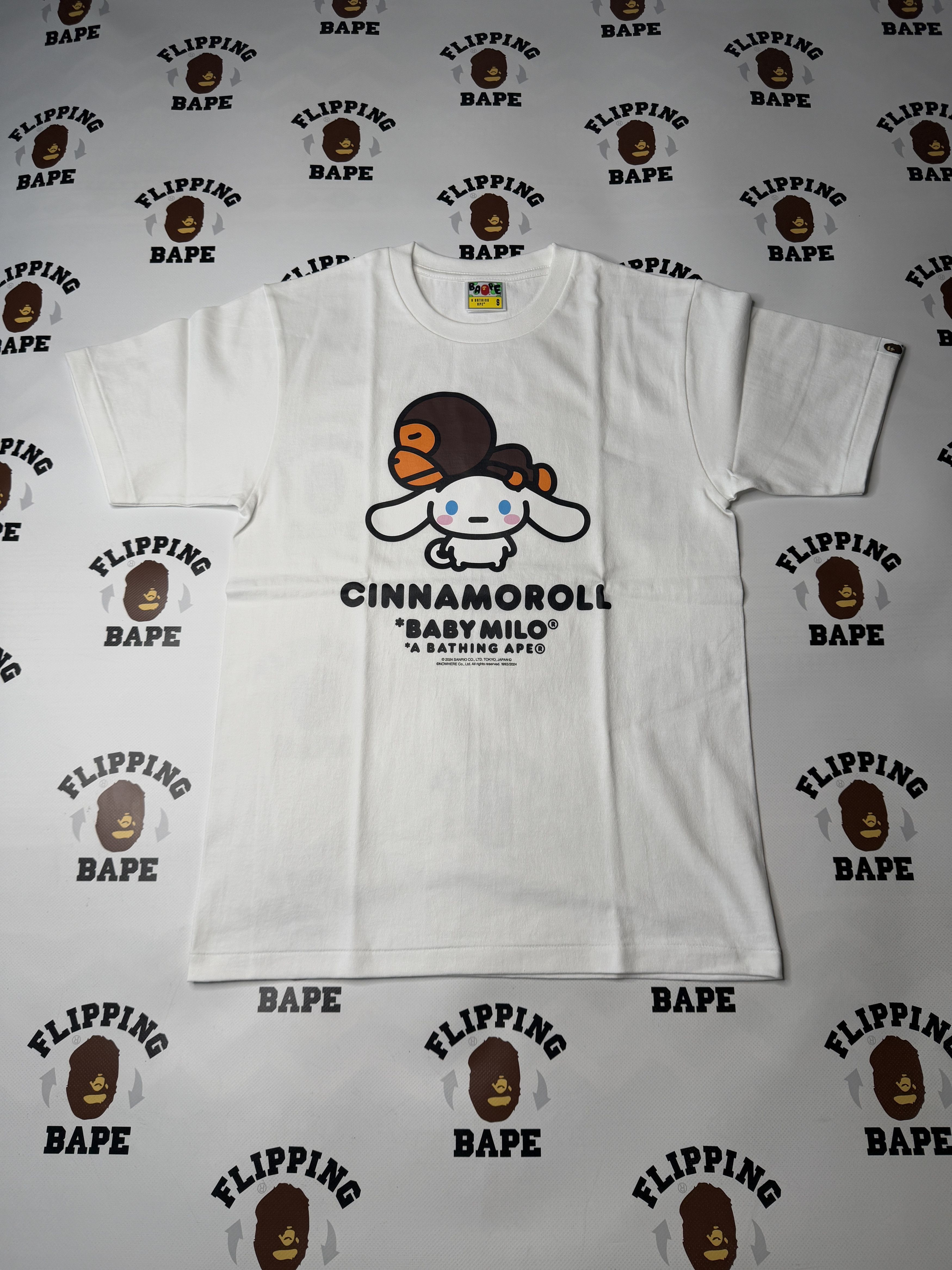Bape BAPE BABY MILO X CINNAMOROLL TEE Size US M / EU 48-50 / 2 - 1 Thumbnail