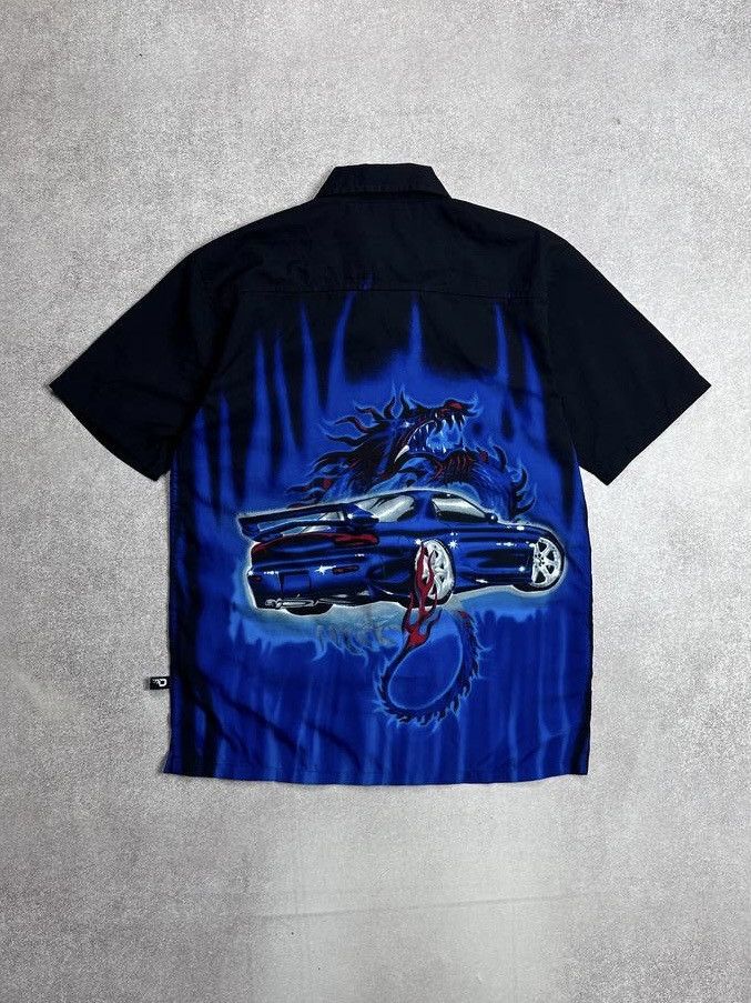 Japanese Brand Vintage Mazda Rx-7 Japanese Hawaiian Shirt L Size US L / EU 52-54 / 3 - 2 Thumbnail