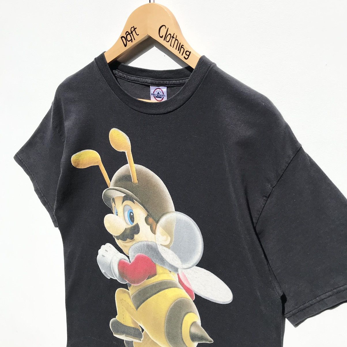 The Game Vintage Super Mario Galaxy Tee Super Mario Games SunFaded Size US M / EU 48-50 / 2 - 6 Thumbnail