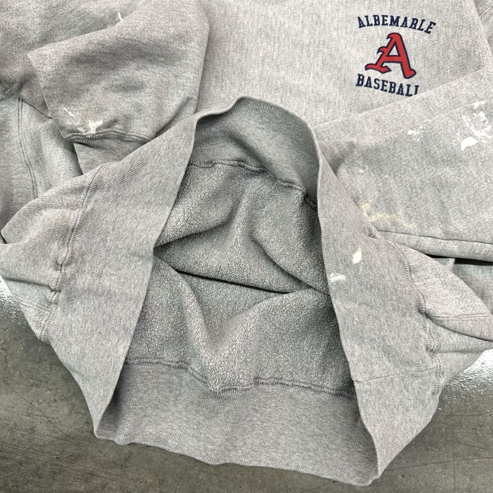 Champion VINTAGE Champion Premium Reverse Weave Sweatshirt Gray Baseball Grunge 2XL Y2K Size US XXL / EU 58 / 5 - 4 Thumbnail