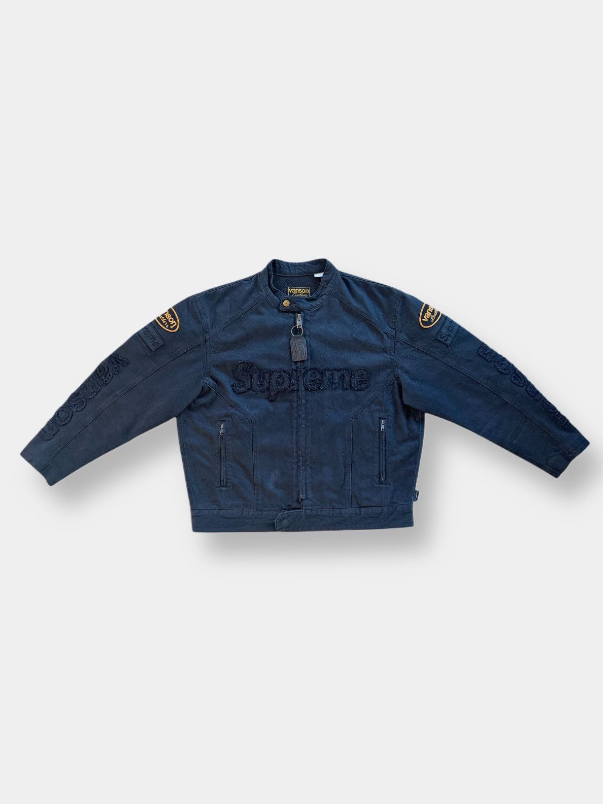 Supreme x Vanson Leathers Cordura Cotton Jacket 
