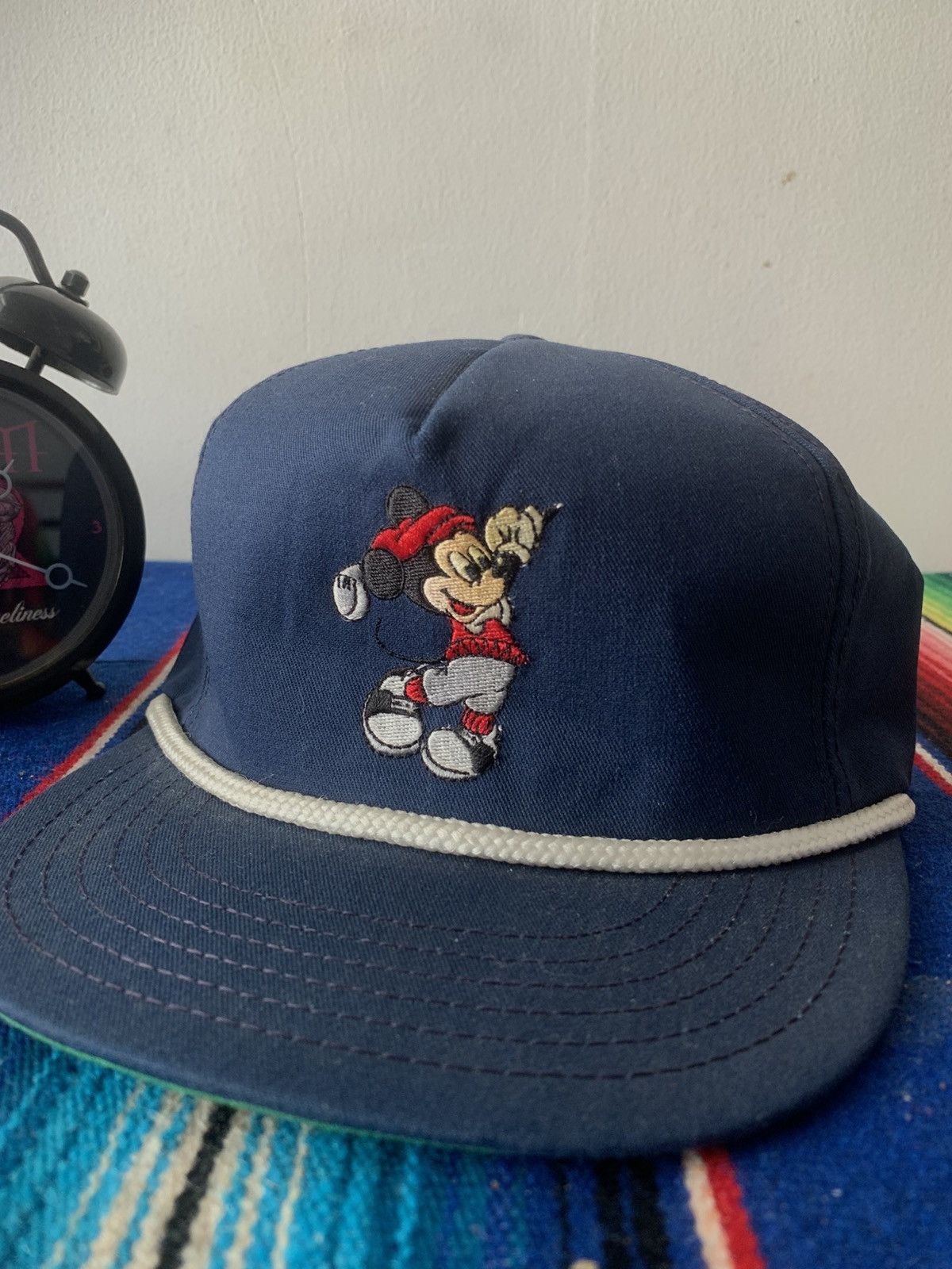 Disney Vintage Mickey Mouse SnapBack Hat Size ONE SIZE - 2 Thumbnail