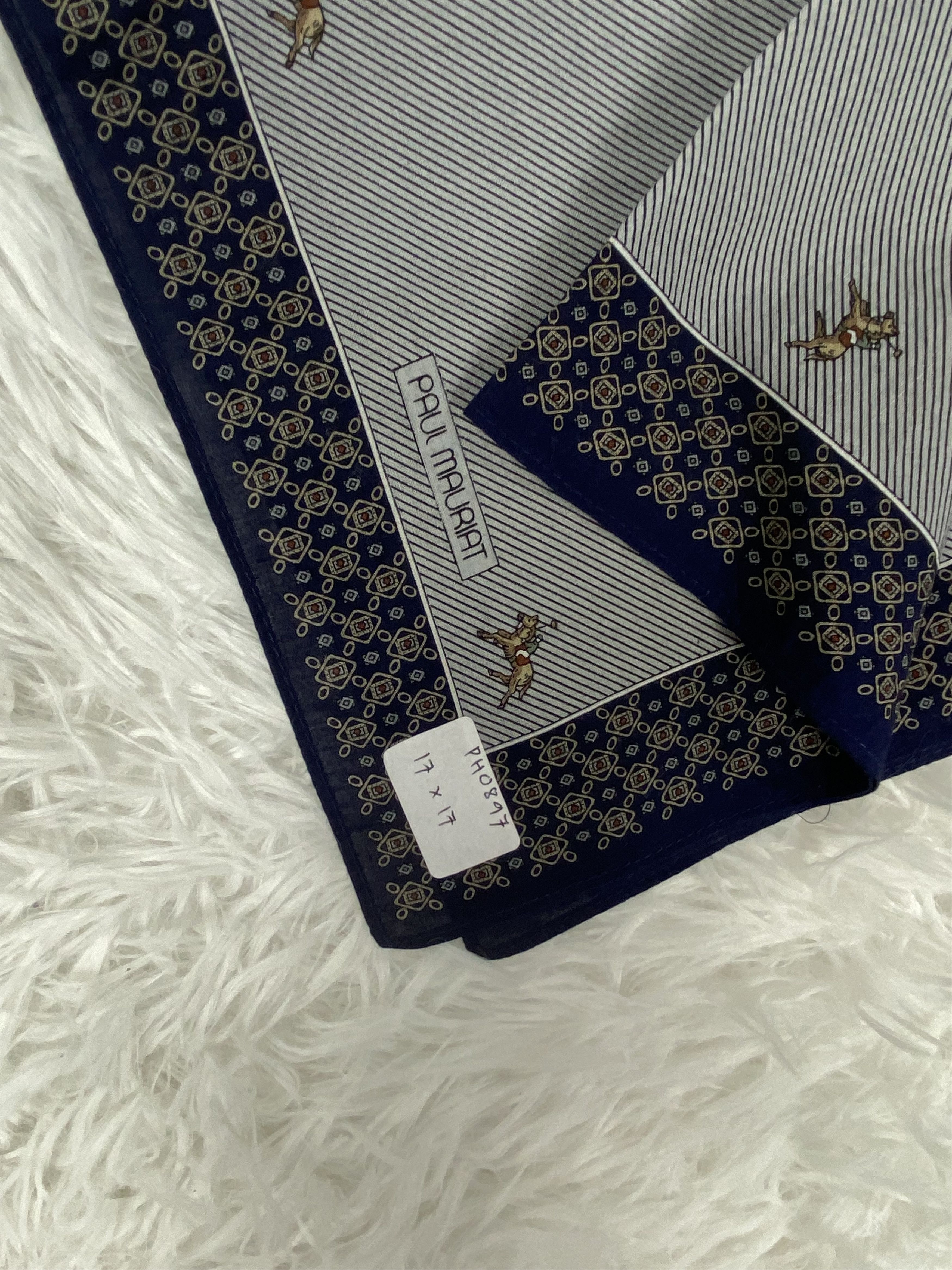 Designer × Vintage Vintage Paul Mauriat Handkerchief Neckerchief PH0897 Size ONE SIZE - 2 Thumbnail