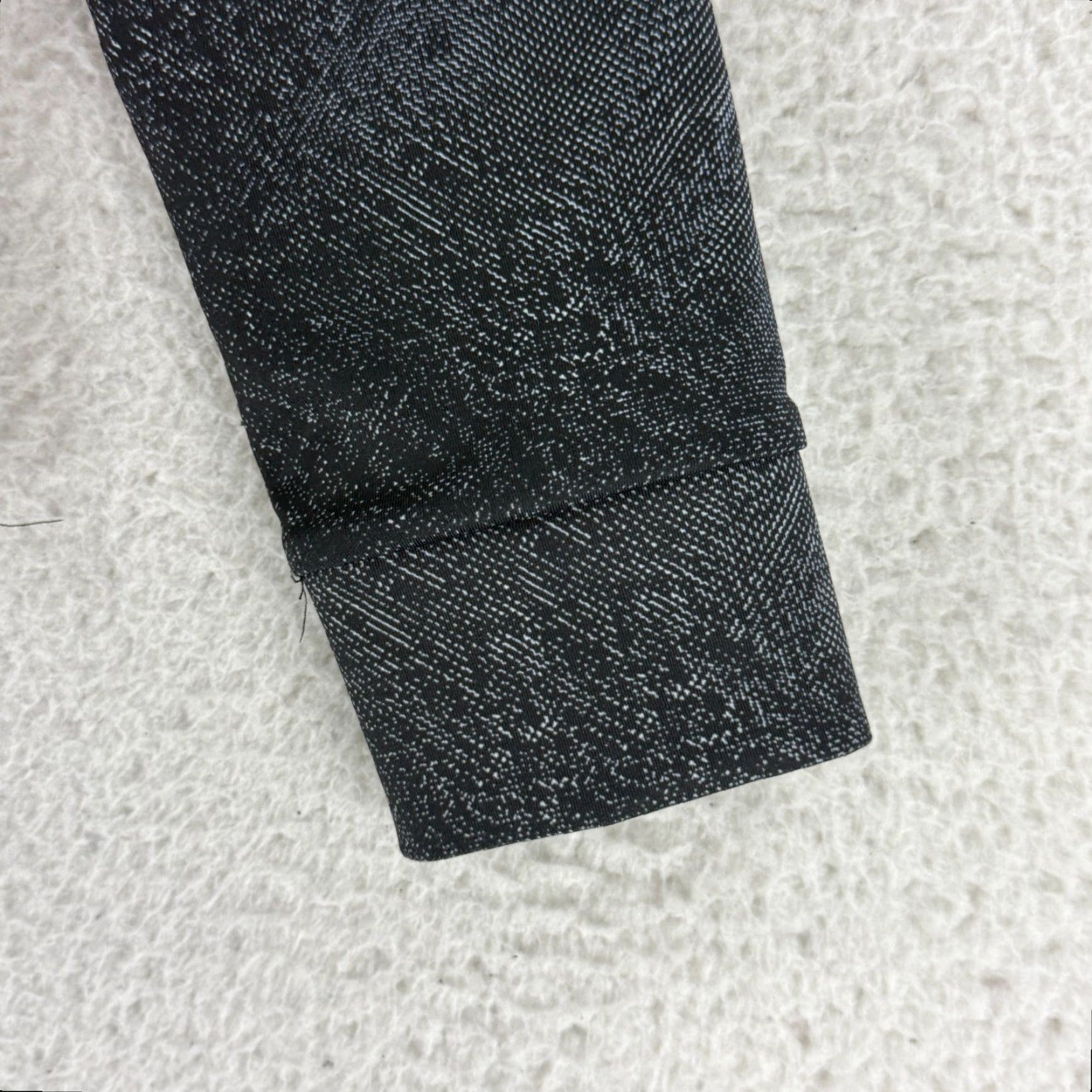 Vintage Koral Paradigm Pullover Sweater Womens XS Black Jacquard Glitch Long Sleeve Size XS / US 0-2 / IT 36-38 - 6 Thumbnail