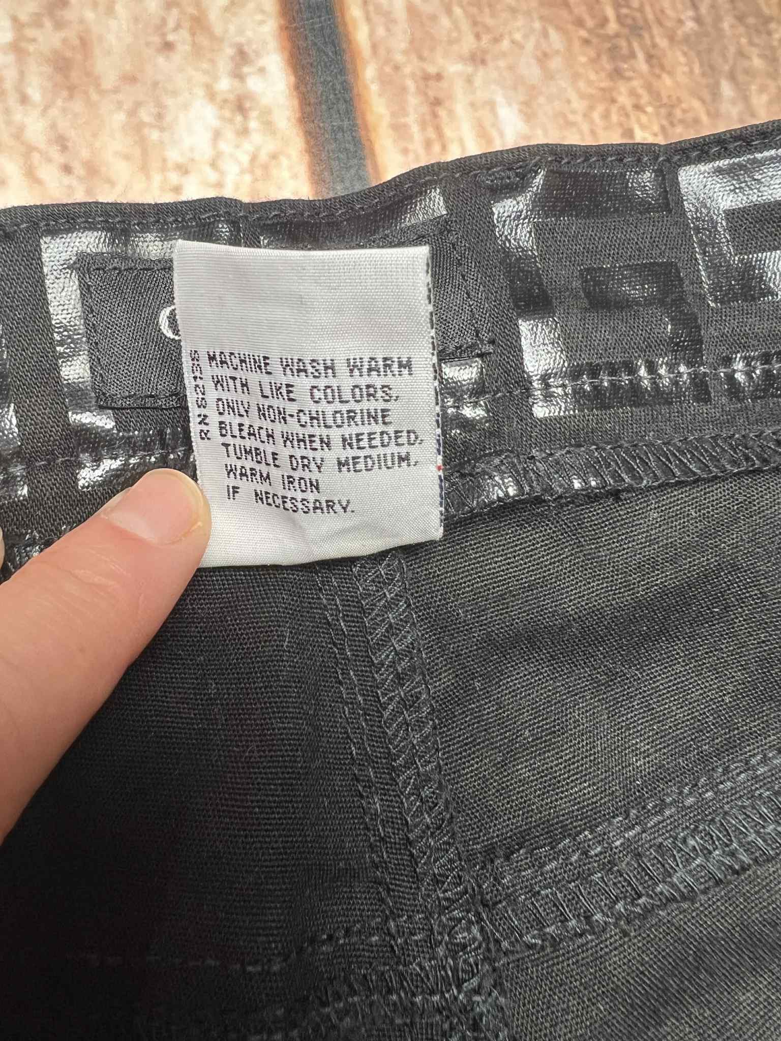 Guess Guess Jeans Glamour monogram vintage pants rare Size 27" / US 4 / IT 40 - 6 Thumbnail
