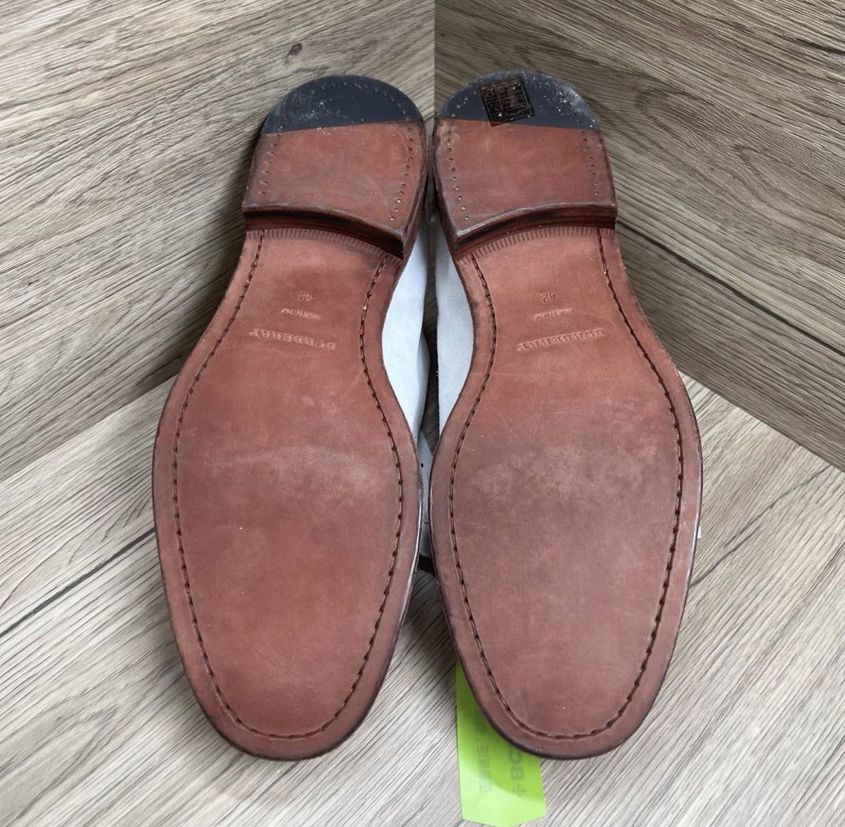 Burberry Burberry White Fringe Derby Leather Shoes J41 Size US 8.5 / EU 41-42 - 5 Thumbnail