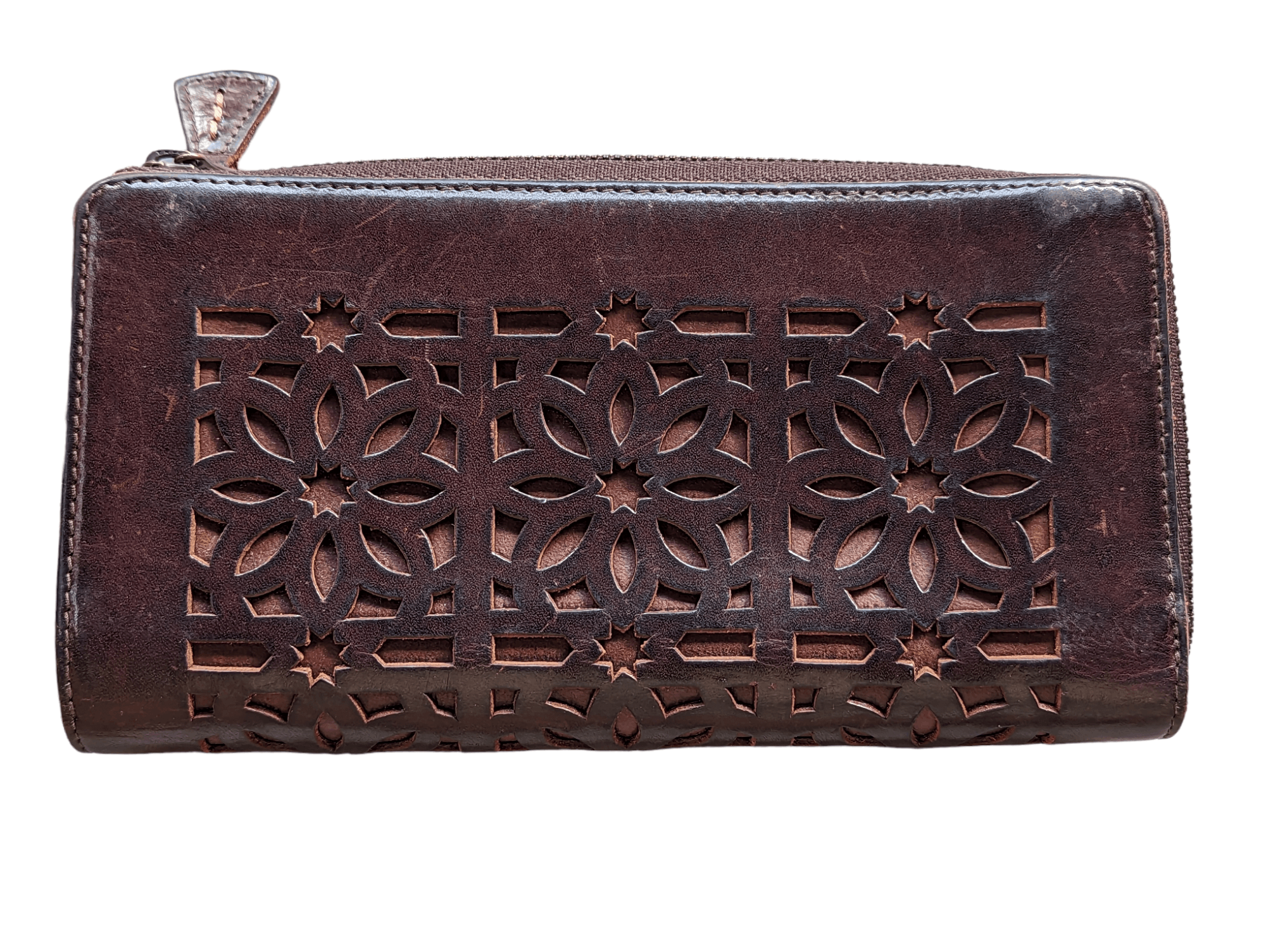 Genuine Leather RARE GENTEN CUTWORK LEATHER WALLET Size ONE SIZE - 6 Thumbnail