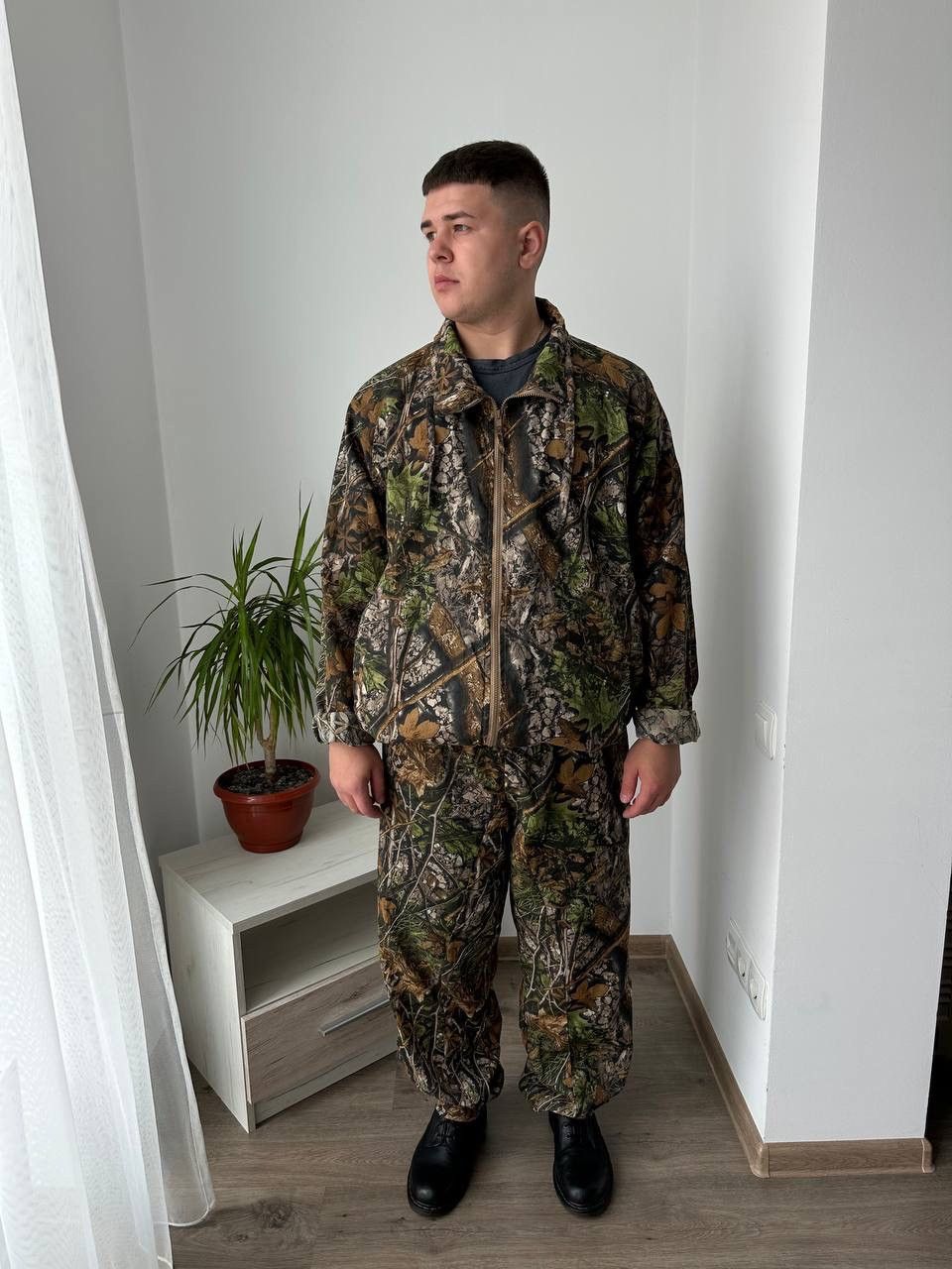 Japanese Brand × Vintage Tracksuit Deerhunter Outdoor Scandinavia Camo Set Vintage Size 40R - 2 Thumbnail