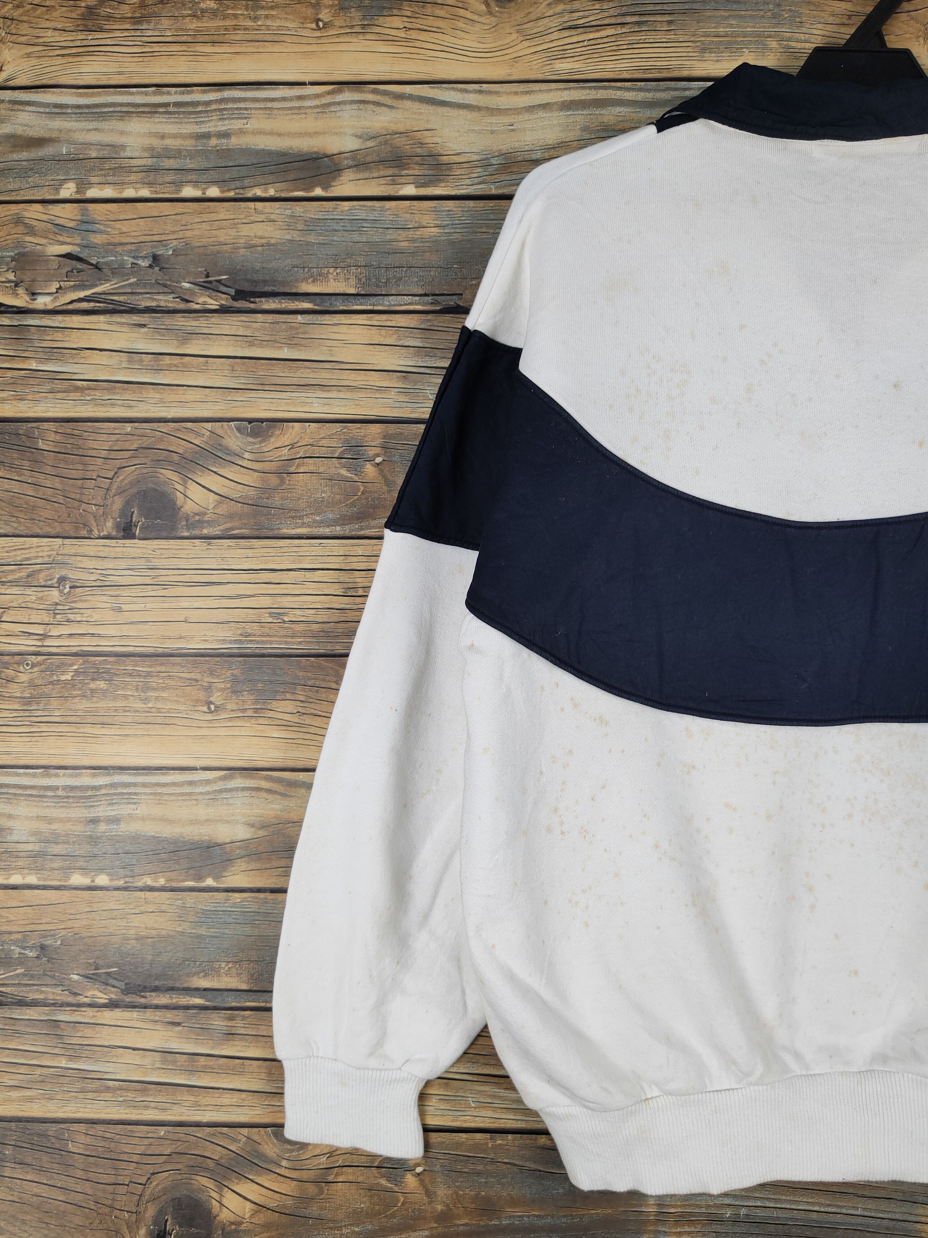 Japanese Brand × Vintage Sporutino White Black vintage Sweatshirts #W1170 Size US M / EU 48-50 / 2 - 8 Thumbnail