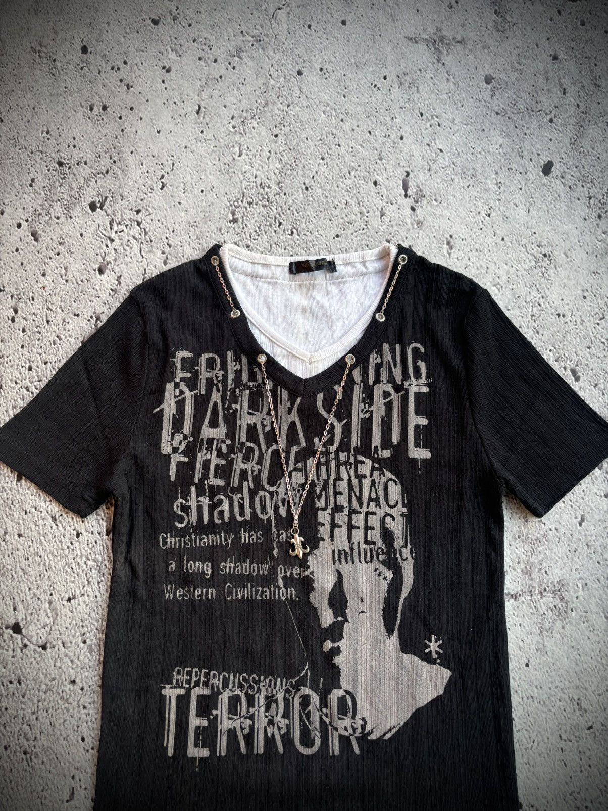 Hysteric Glamour Y2k body wave Ifsixwasnine Punk style Tshirt Size US M / EU 48-50 / 2 - 2 Thumbnail