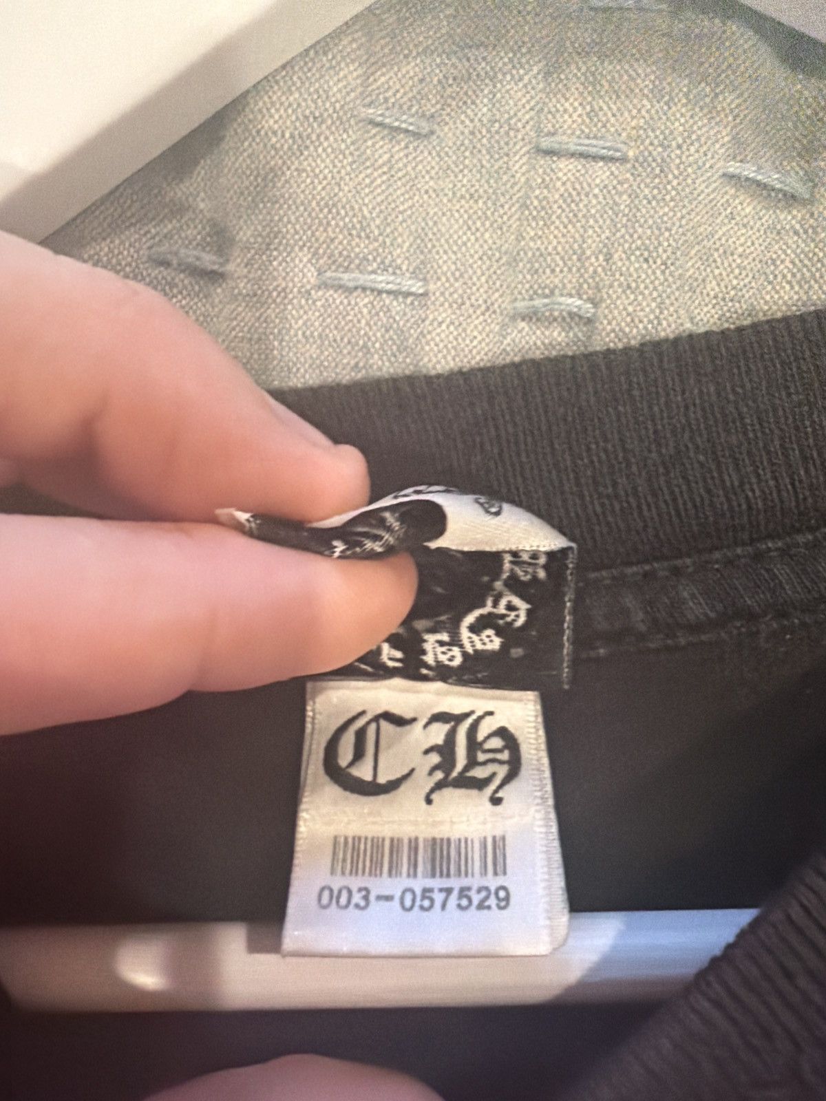 Chrome Hearts chrome hearts vintage blue horseshoe tee Size US L / EU 52-54 / 3 - 6 Thumbnail