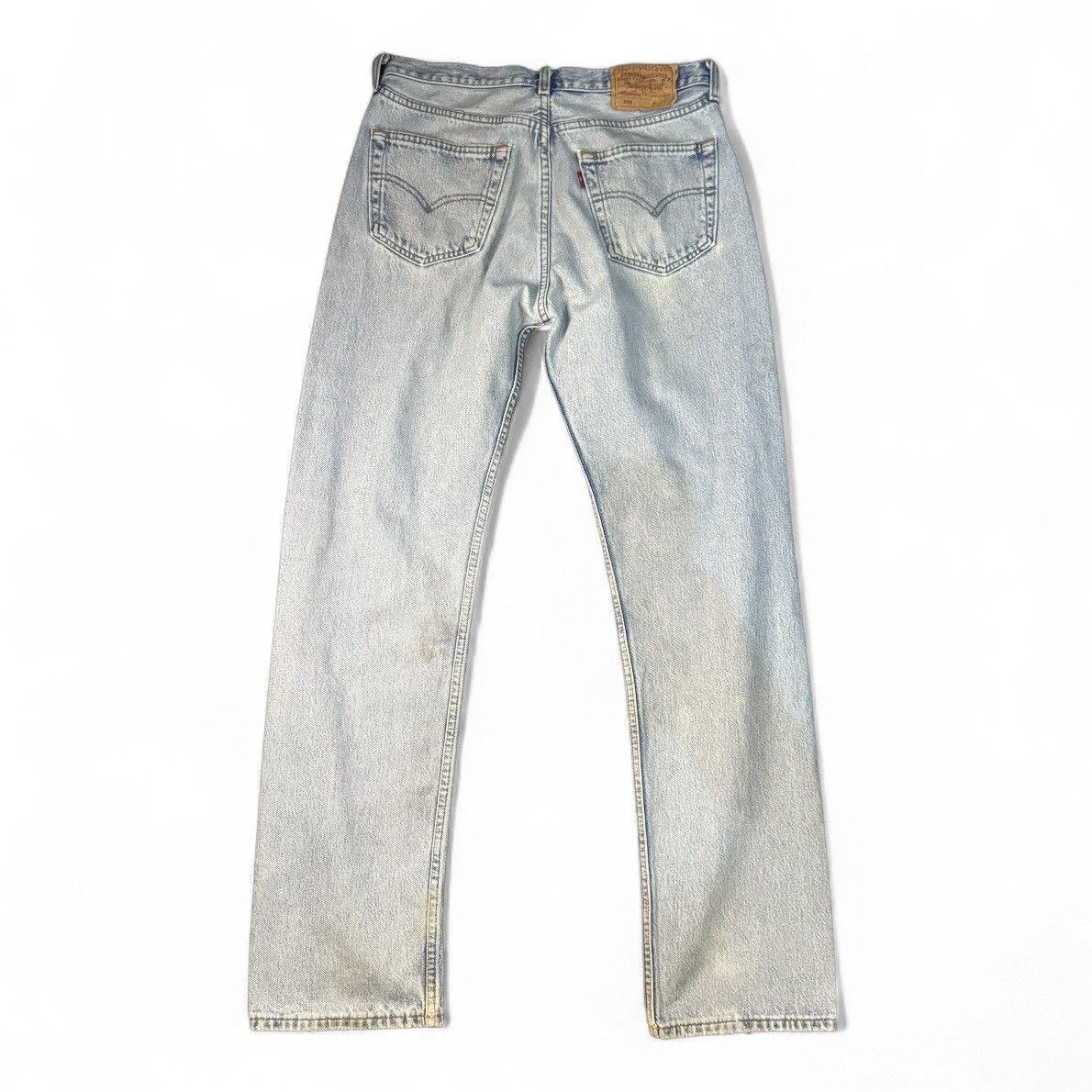 Levi's 🔥🇯🇵 Vintage Y2K Levis 501 Distressed Denim Size US 32 / EU 48 - 2 Thumbnail