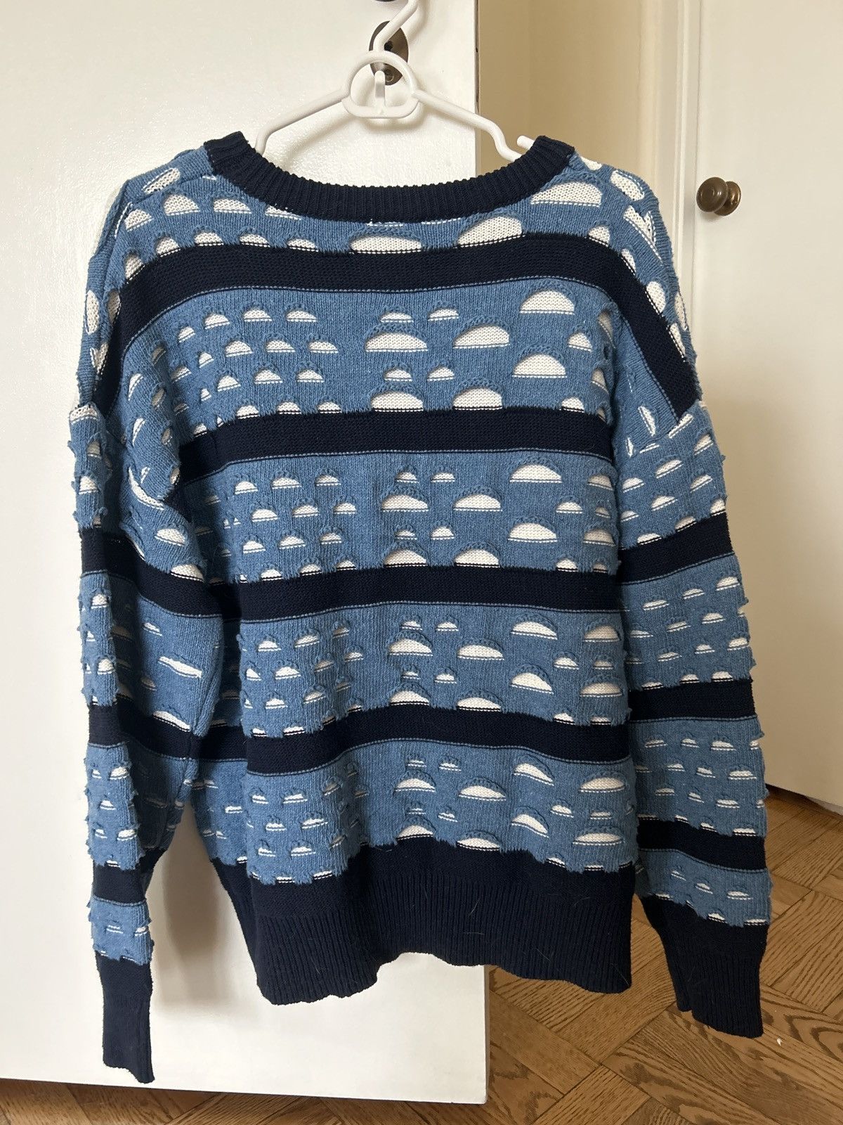 Japanese Brand Japanese Brand x Handmade Distressed Sweater Size US M / EU 48-50 / 2 - 2 Thumbnail
