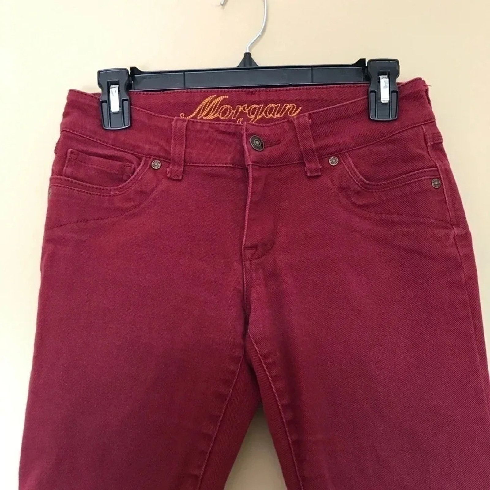Other Delia’s Jeans Red Skinny Junior Size 3 Size 27" / US 4 / IT 40 - 3 Thumbnail