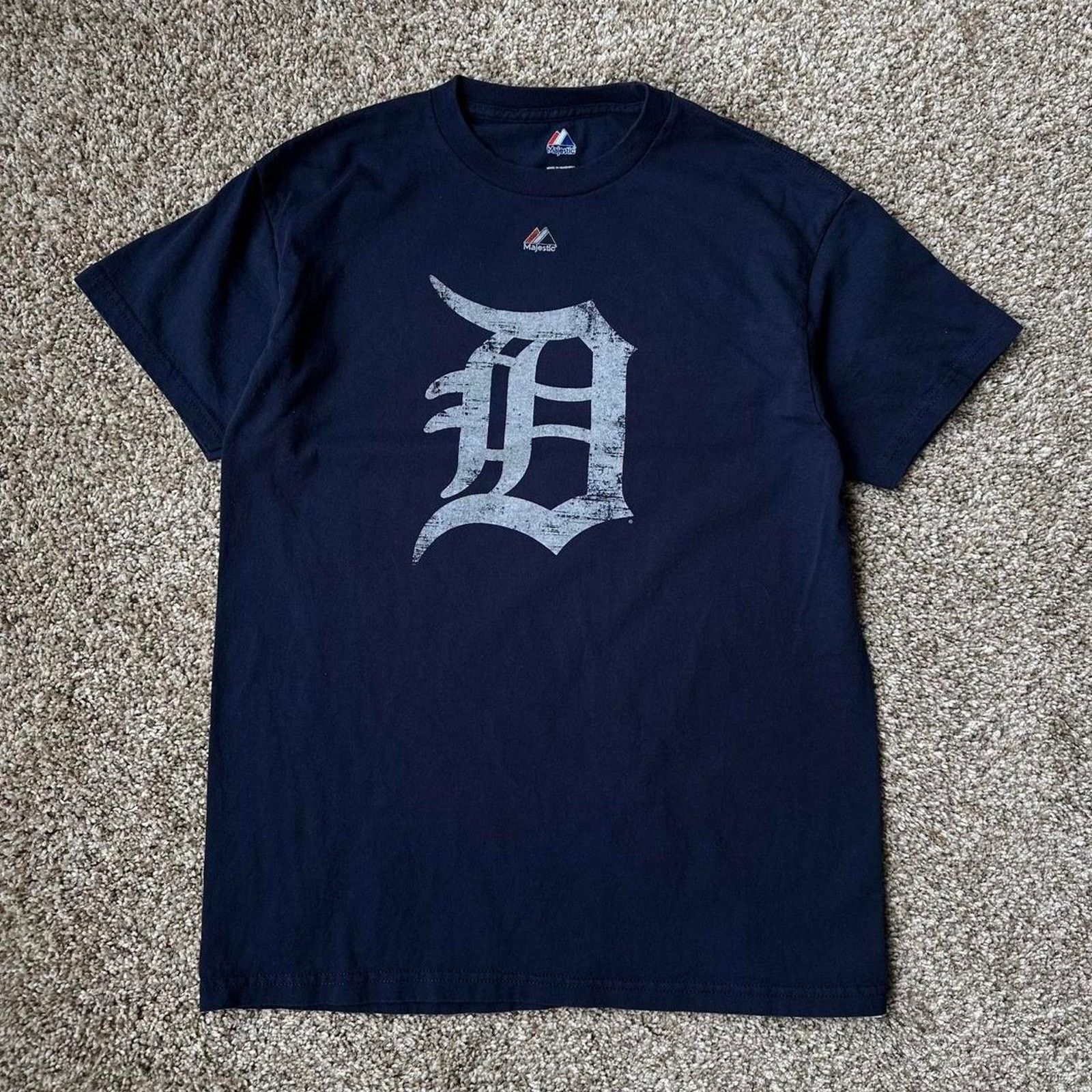 MLB Detroit Tigers Number one Dad Fan MLB Graphic Tee Shirt Size US M / EU 48-50 / 2 - 2 Thumbnail