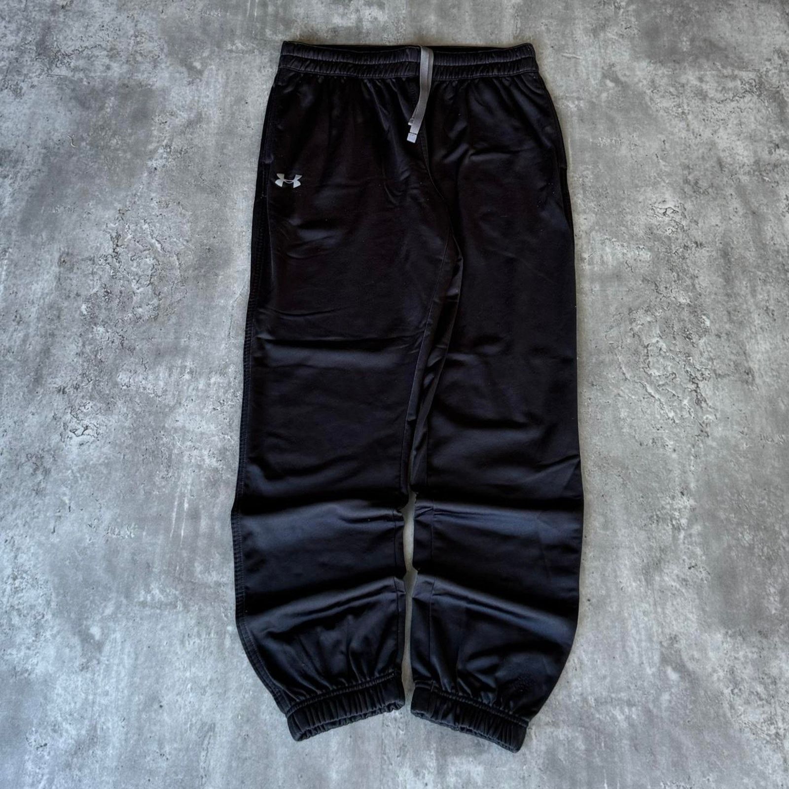 Under Armour × Vintage Vintage Y2K Under Armour Baggy Grunge Opium Tech Sweatpants Size US 33 - 1 Thumbnail