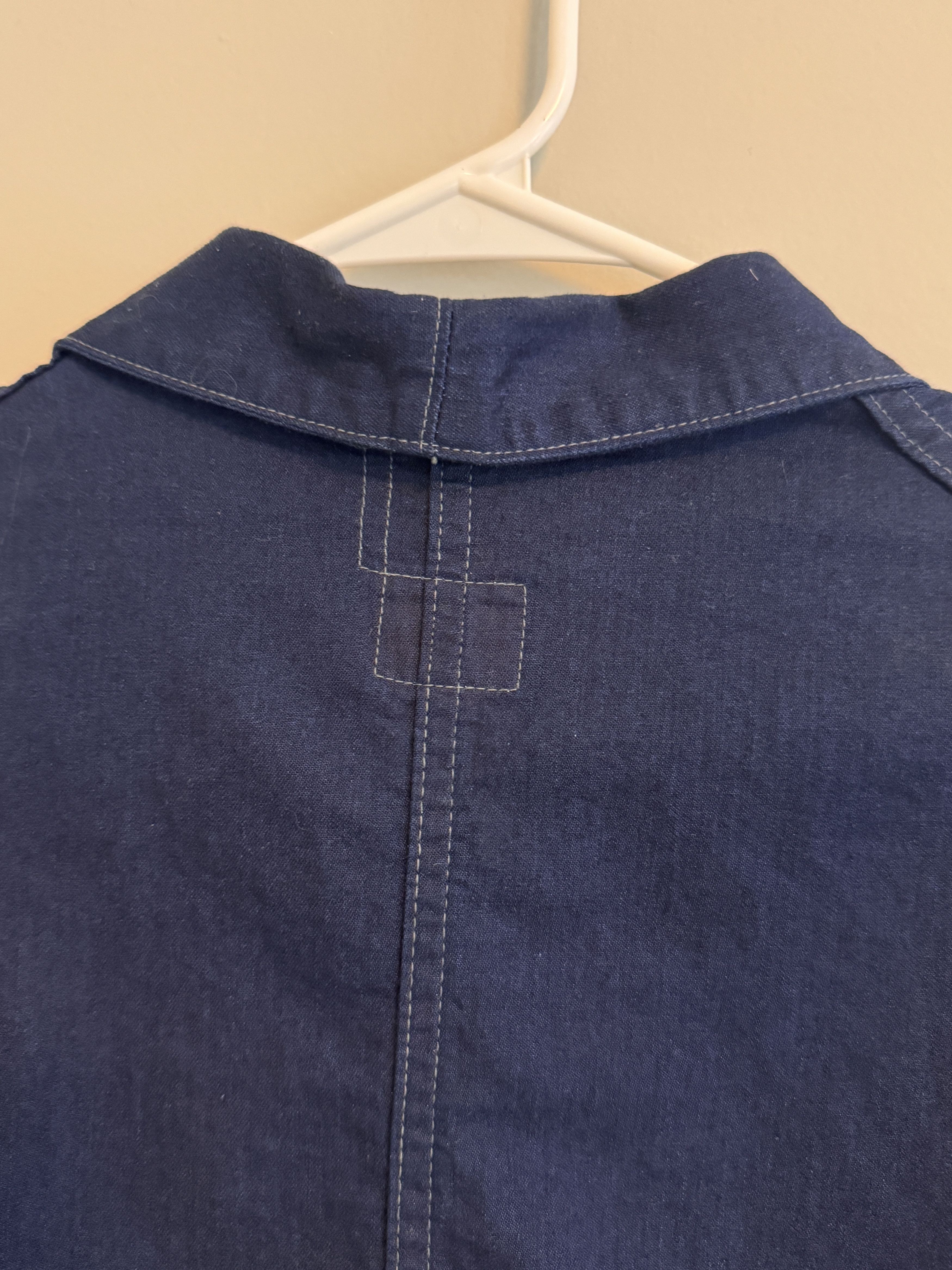 Post Overalls 1111-VTI - De Luxe Railroader Vintage Twill - Indigo Size US M / EU 48-50 / 2 - 7 Thumbnail
