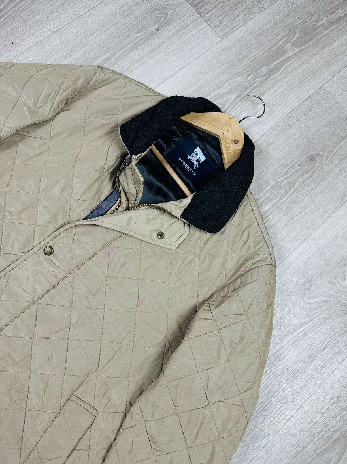 Burberry Vintage Burberry London Quilted Jacket Size US M / EU 48-50 / 2 - 2 Thumbnail