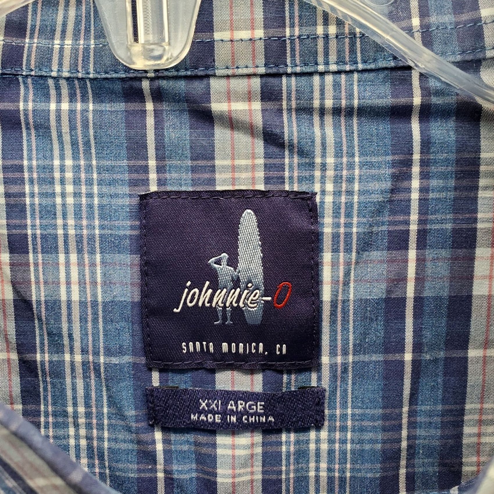 johnnie-O johnnie-O Santa Monica Shirt Mens XXL Multi Plaid Chest Pocket Button Down EUC Shirt Mens XXL Plaid Multicolor Chest Pocket Button Up Size US XXL / EU 58 / 5 - 5 Thumbnail