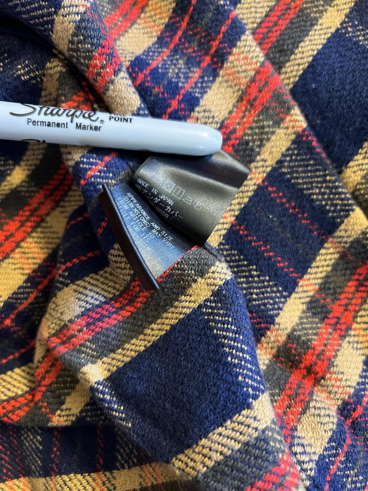 Undercover Undercover Jun Takahashi Oversized Flannel Plaid Shirt Size US L / EU 52-54 / 3 - 5 Thumbnail