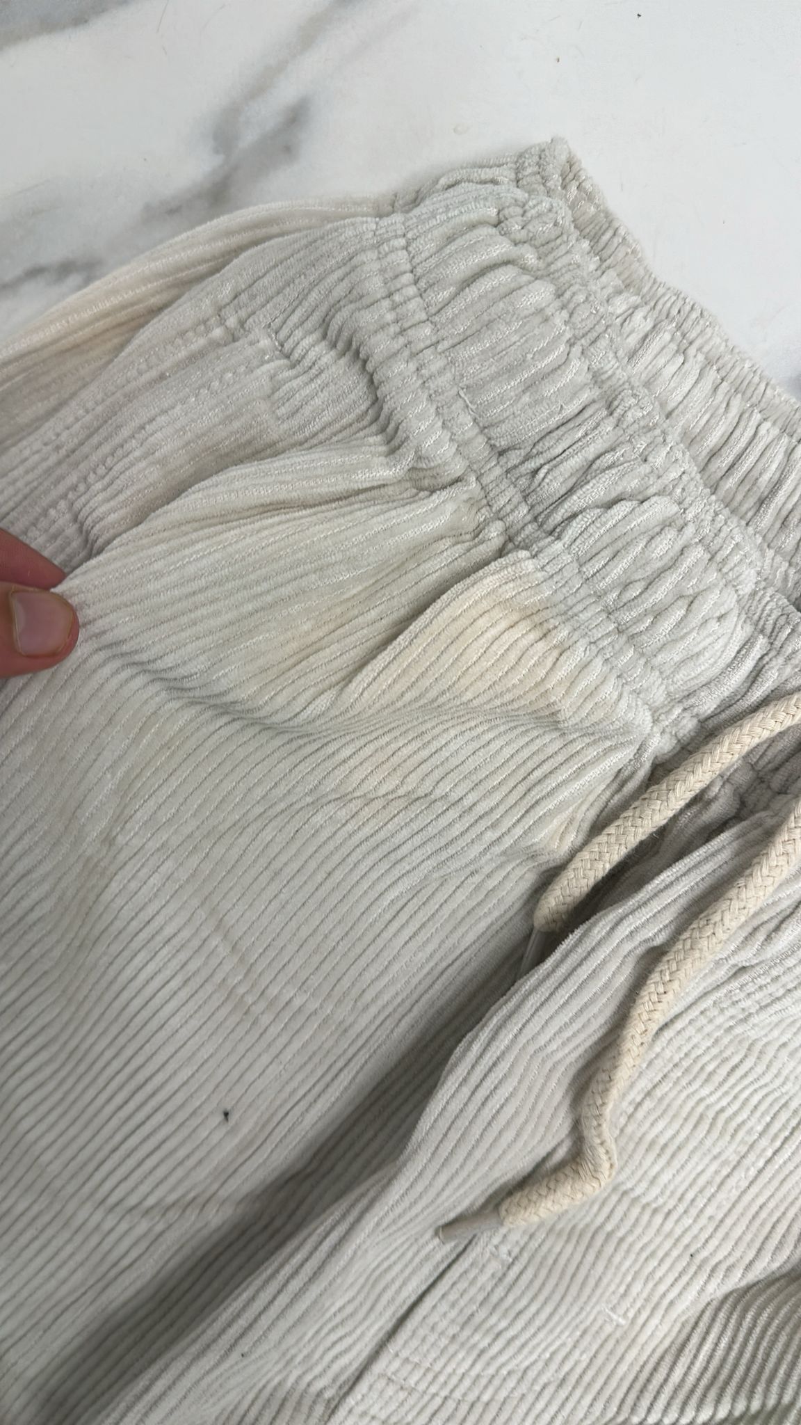 Stussy Stussy Wide Wale Corduroy Beach Pant Bone Size Medium Size US 32 / EU 48 - 5 Thumbnail