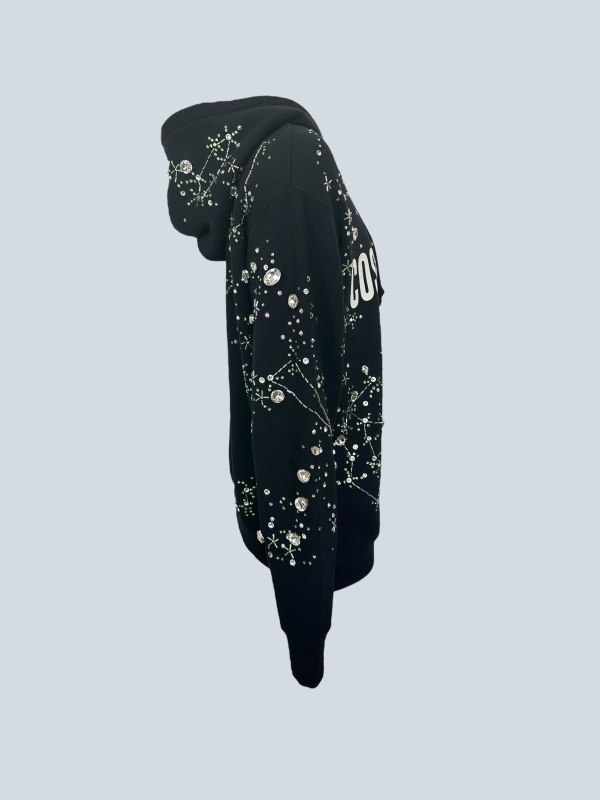 Gucci Gucci Cosmogonie hooded sweatshirt in cotton and crystals, S Size US S / EU 44-46 / 1 - 2 Thumbnail
