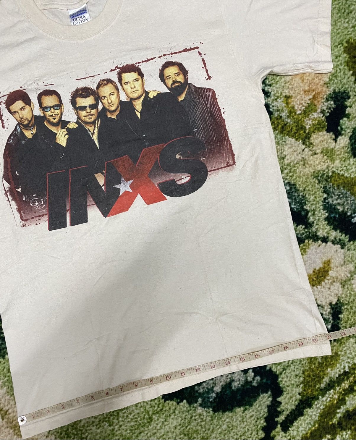 Vintage Y2K INXS Shirt World Tour 2007 Size US L / EU 52-54 / 3 - 3 Thumbnail