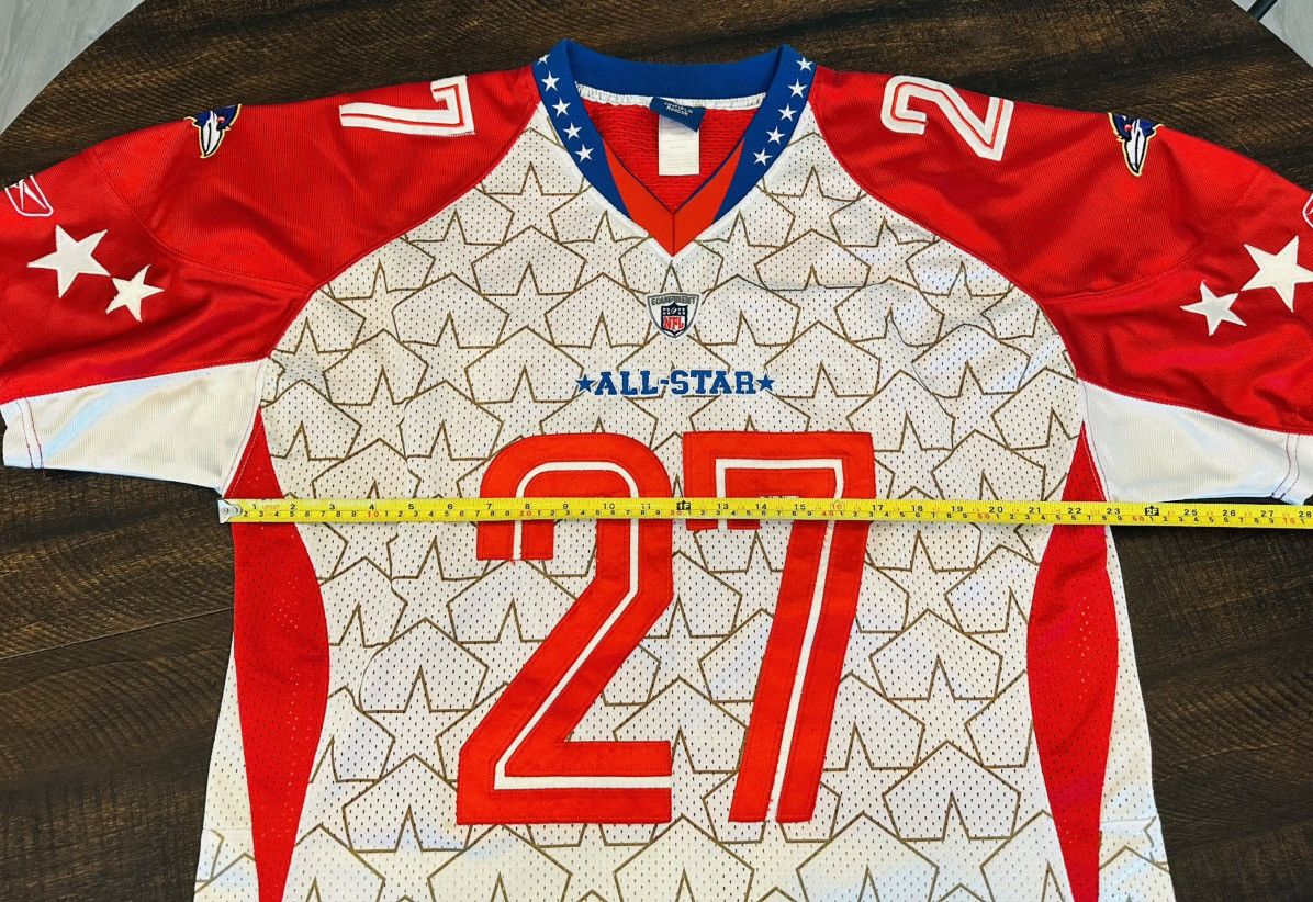 Reebok Reebok Pro Bowl 2010 Ray Rice #27 Auto Jersey Men's Size 50 Size US L / EU 52-54 / 3 - 17 Thumbnail