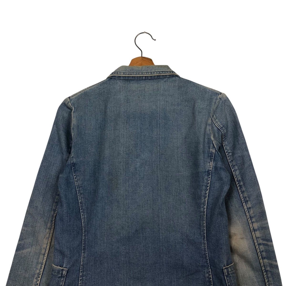 Japanese Brand 📌Vintage Chore Worker Denim Jacket Biker Bobsons Usa Size US S / EU 44-46 / 1 - 10 Thumbnail