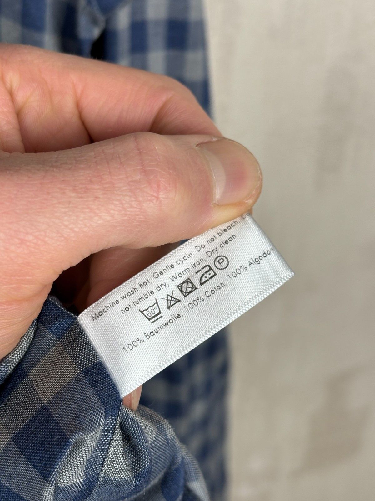 Eton Eton Lightweight Flannel Check Shirt Size L (41 / 16) Size US L / EU 52-54 / 3 - 8 Thumbnail