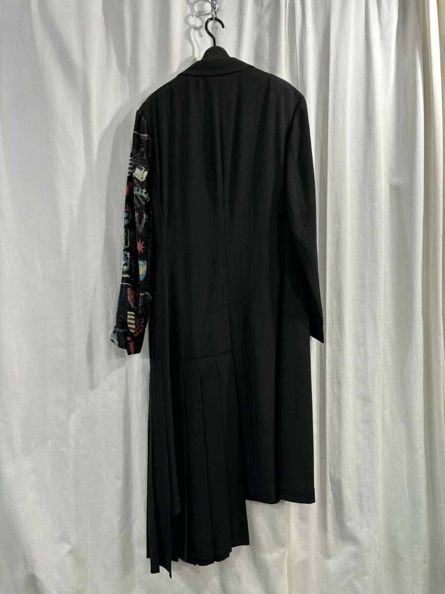 Yohji Yamamoto Yohji Yamamoto Pour Homme 20ss Velvet sleeve Size US M / EU 48-50 / 2 - 2 Thumbnail