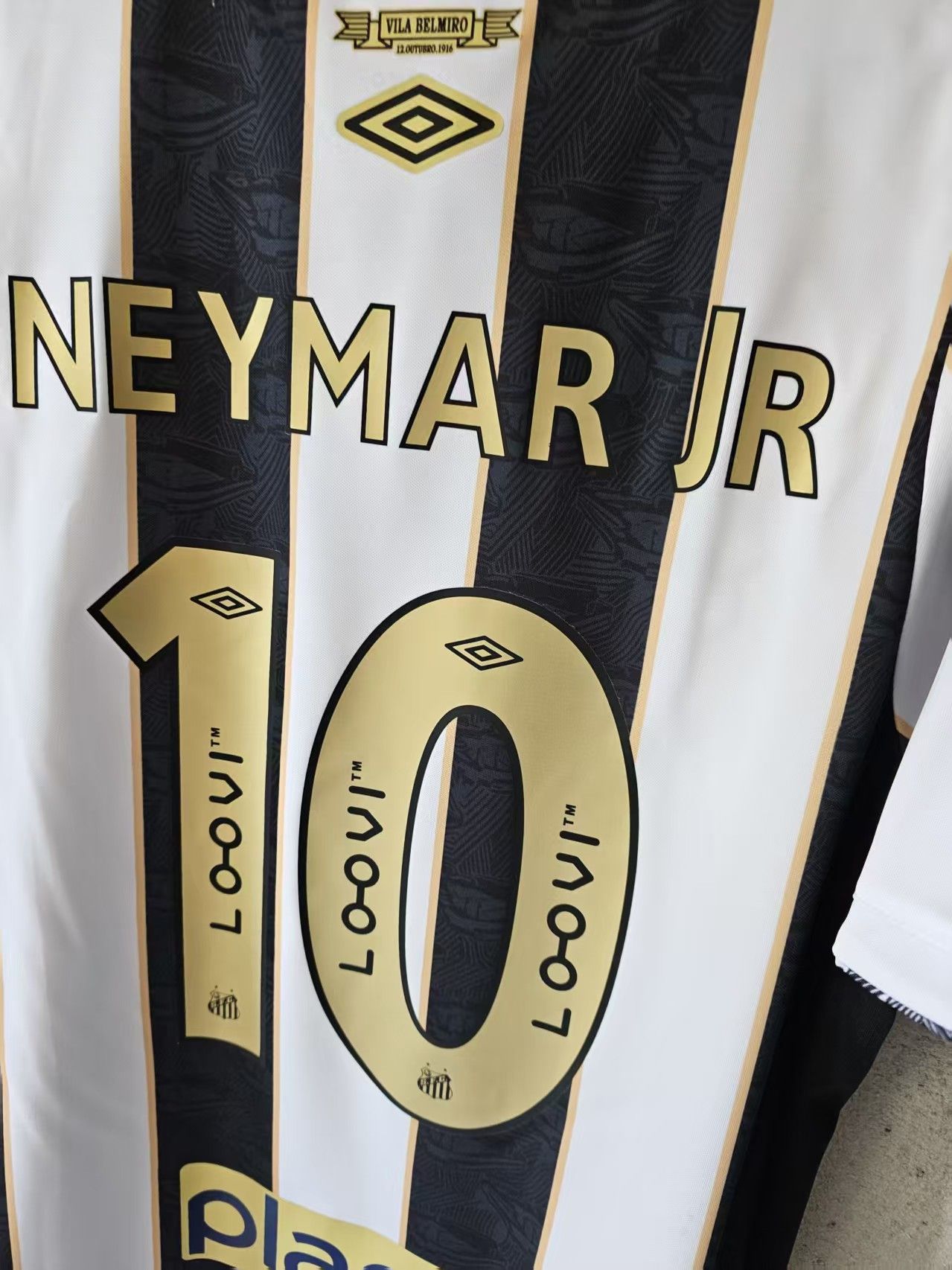 Other Santos FC 10 Neymar Jersey Stripe Size US L / EU 52-54 / 3 - 4 Thumbnail