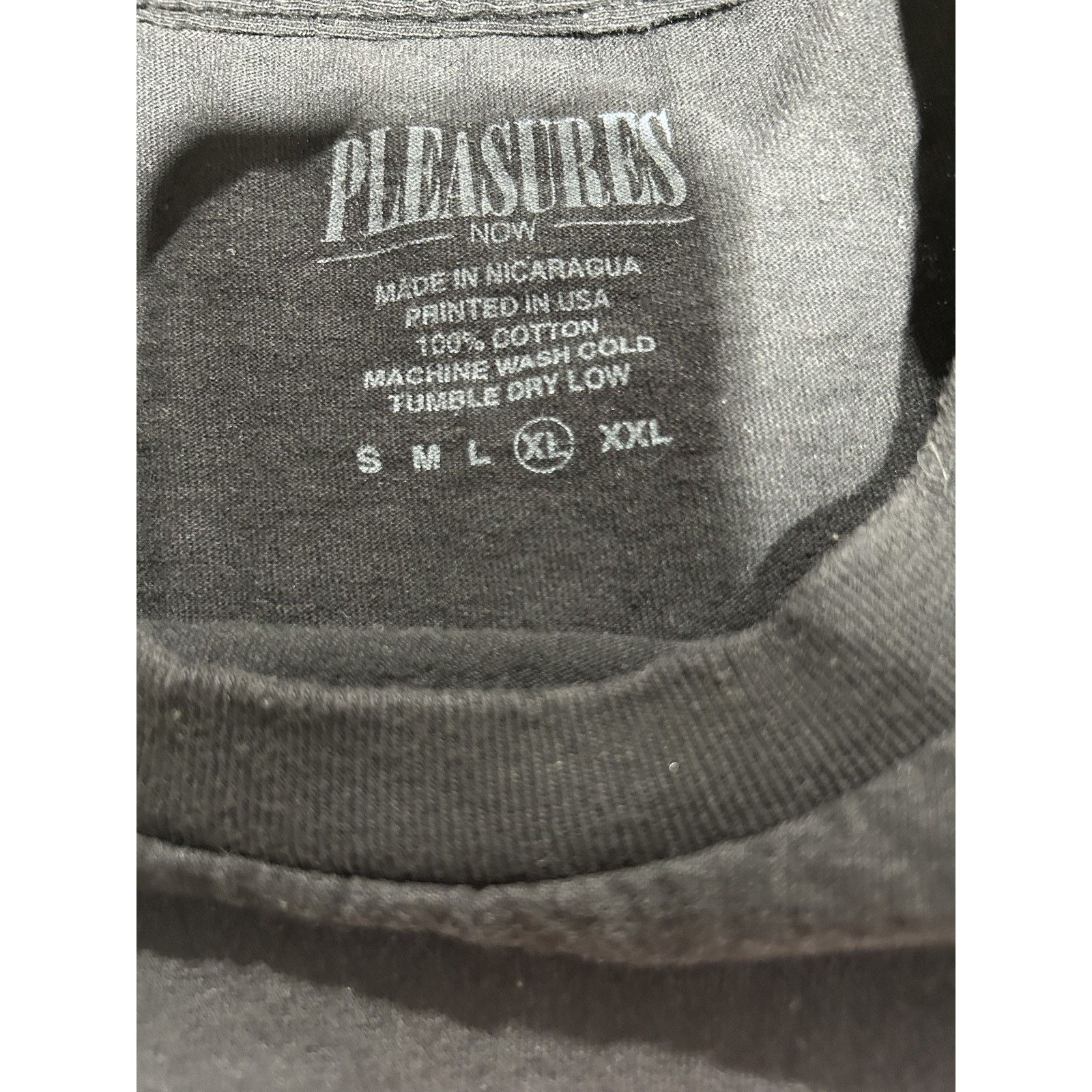 Pleasures PLEASURES POOR CONNECTION TEE BLACK SIZE XL PREOWNED Size US XL / EU 56 / 4 - 3 Thumbnail