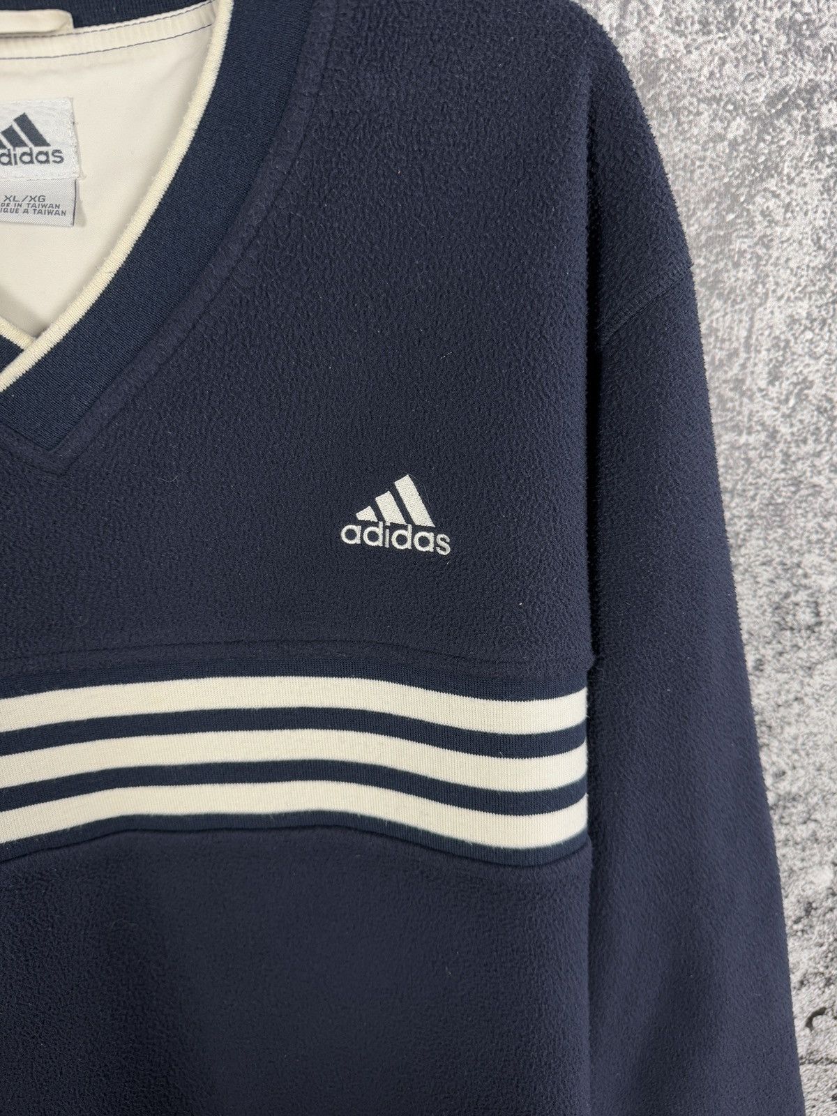Adidas Adidas Vintage Fleece Sweatshirt Pullover Clima Warm XL Size US XL / EU 56 / 4 - 6 Thumbnail