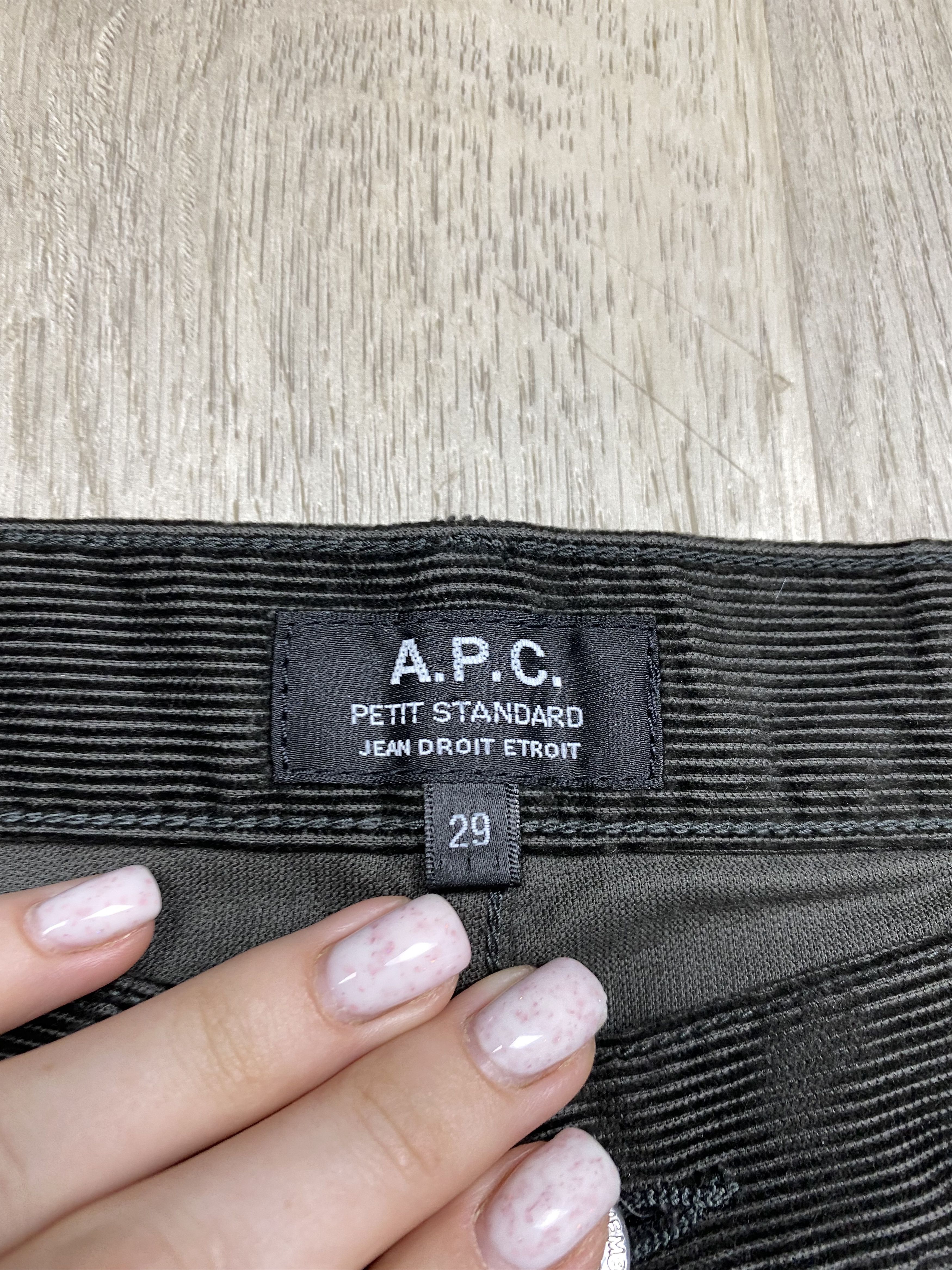 A.P.C. A.P.C. Rue Madame Paris Vintage Corduroy Denim Pants Jeans Size US 29 - 3 Thumbnail