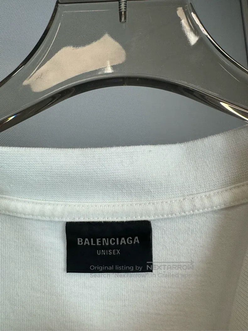 Balenciaga Balenciaga White Eiffel Tower short-sleeve T-shirt, size L Size US L / EU 52-54 / 3 - 4 Thumbnail
