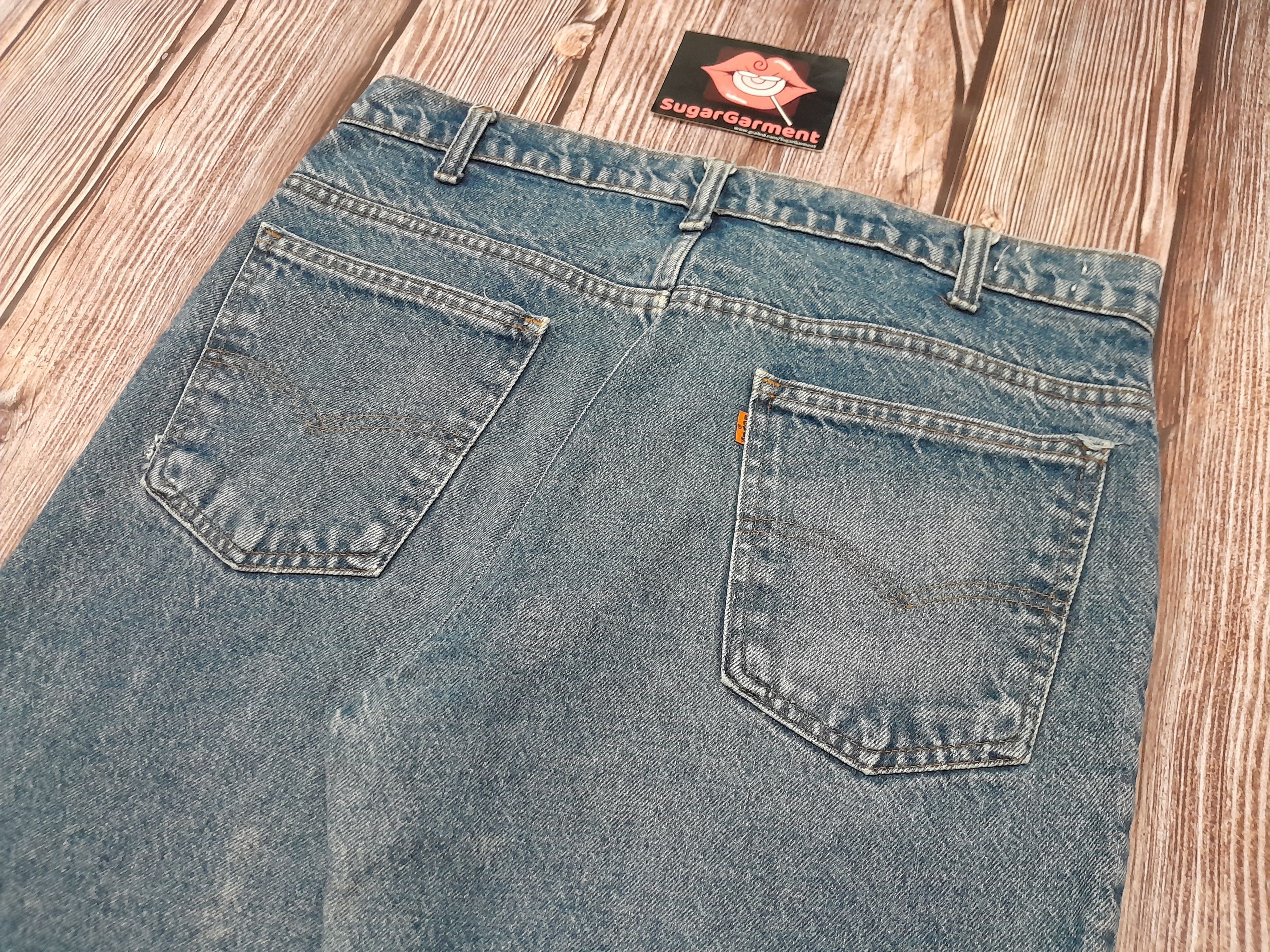 Levi's Levis 646 Flare Bell Bottom Orange Tab Vintage Size US 34 / EU 50 - 13 Thumbnail