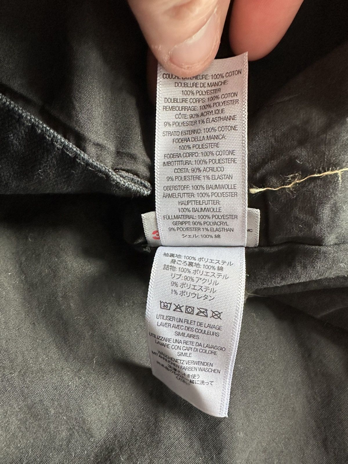 Supreme Supreme Flag Quilted Hooded Work Jacket Black Medium Size US M / EU 48-50 / 2 - 11 Thumbnail