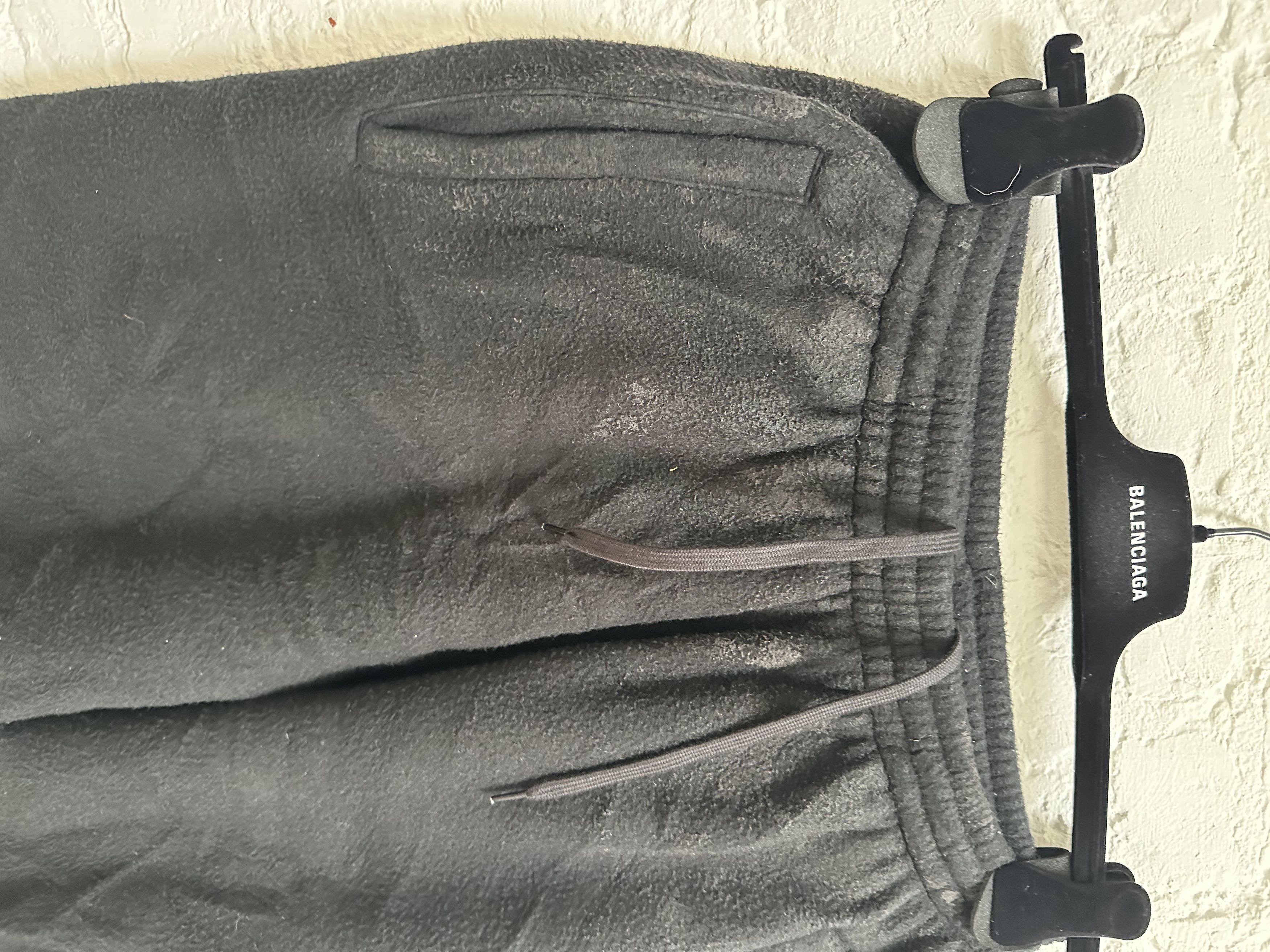 Balenciaga Balenciaga Black washed wide trousers Size M Size US 34 / EU 50 - 3 Thumbnail