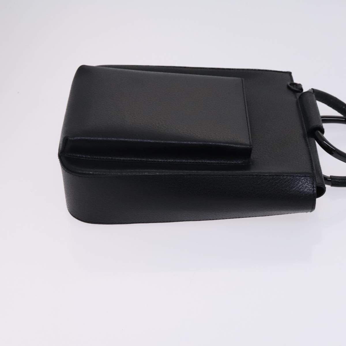 Gucci GUCCI Hand Bag Leather Black Size ONE SIZE - 3 Thumbnail