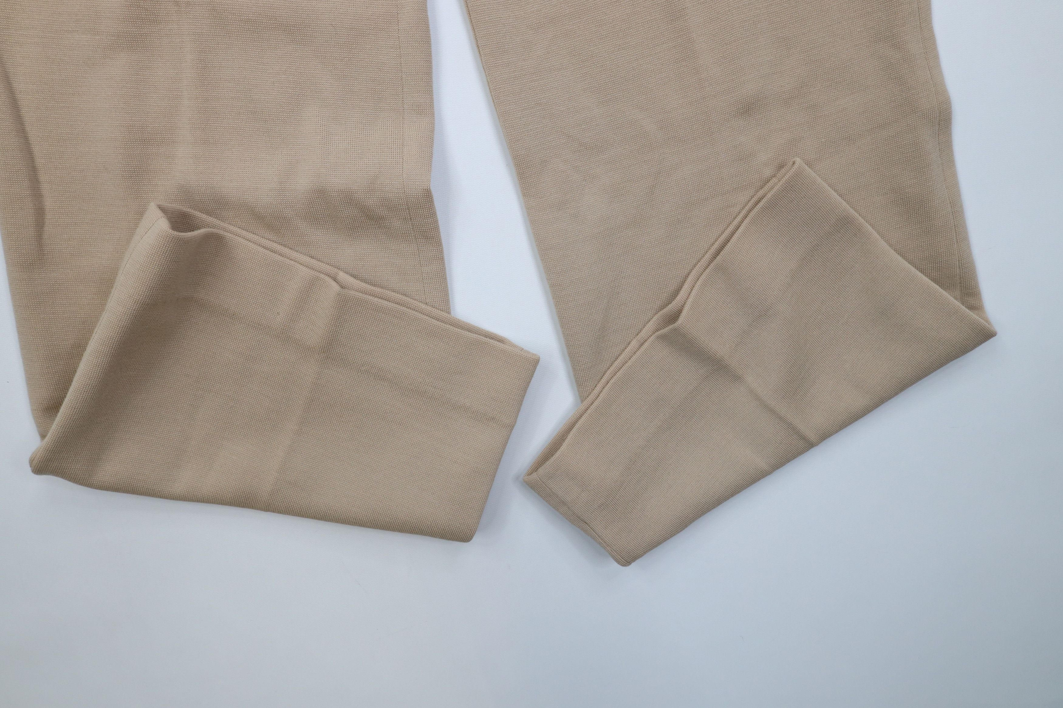 Vintage Vintage 70s Streetwear Wool Knit Bell Bottoms Pants Beige Size 36" / US 14 / IT 50 - 5 Thumbnail