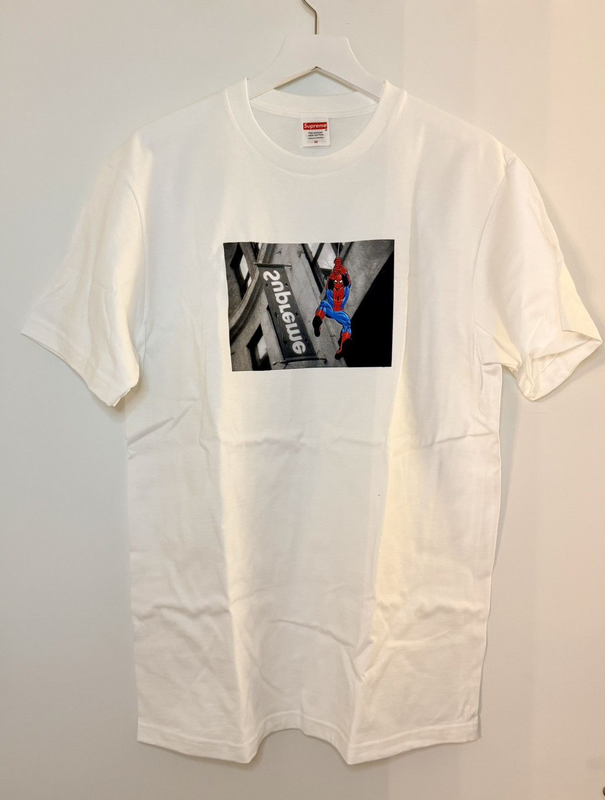 Supreme Spiderman Tee White