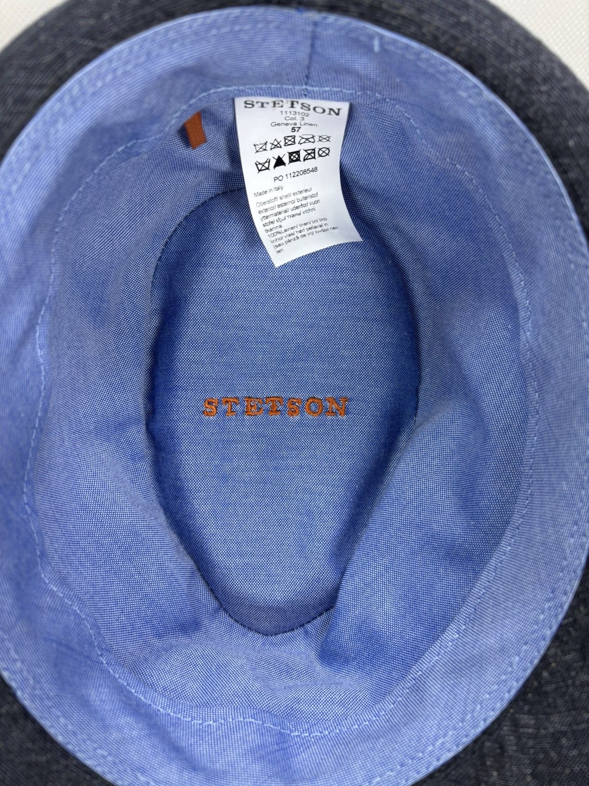 Stetson Mens hat Stetson Color Blue Size ONE SIZE - 8 Thumbnail