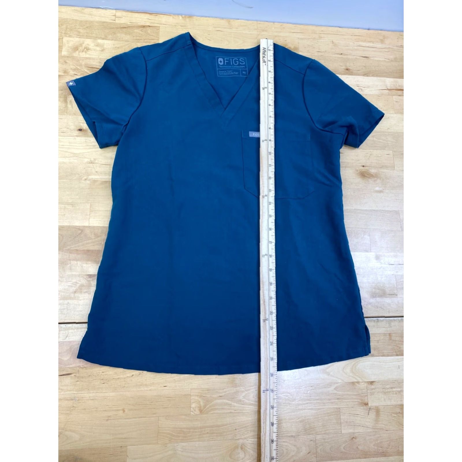 Vintage VINTAGE FIGS Catarina Scrub Top Womens XS Green? Size XS / US 0-2 / IT 36-38 - 3 Thumbnail