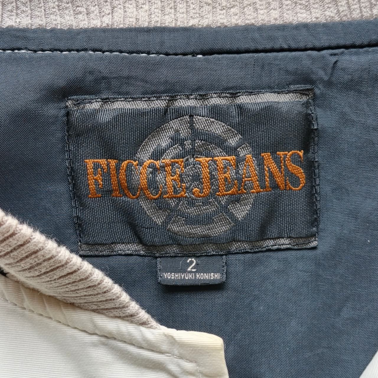 Vintage Yoshiyuki Konishi Ficce Jeans Bomber Jacket Size US M / EU 48-50 / 2 - 7 Thumbnail