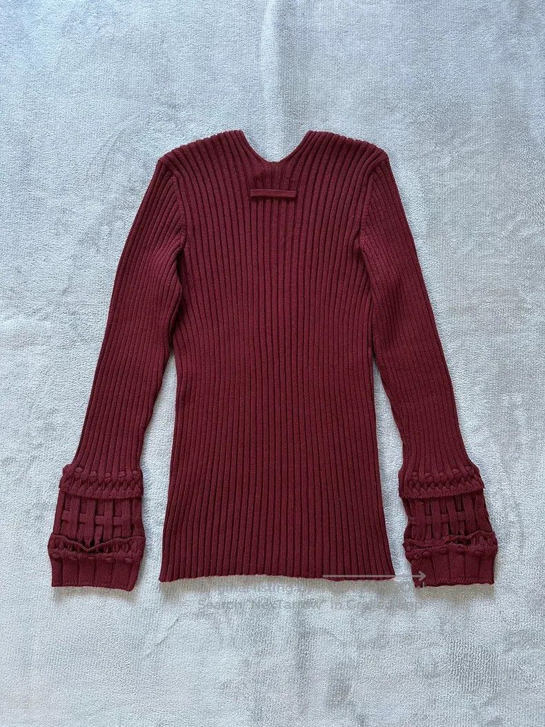 Jean Paul Gaultier Jean Paul Gaultier Long-sleeve, Knitted long-sleeve Size M / US 6-8 / IT 42-44 - 4 Thumbnail