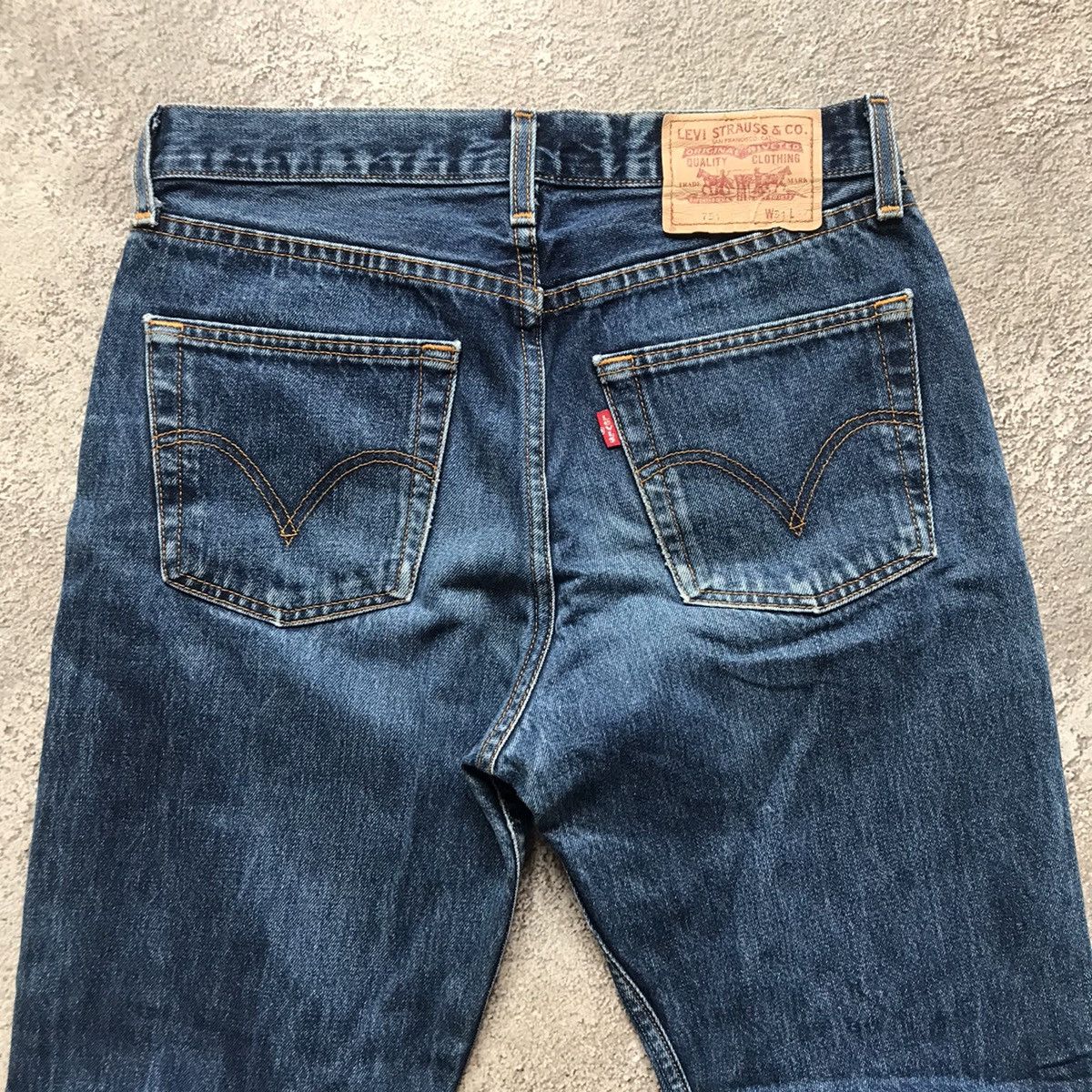 Vintage Vintage 90s Levis Baggy Relaxed Jeans Grunge Streetwear 31 Size US 31 - 4 Thumbnail
