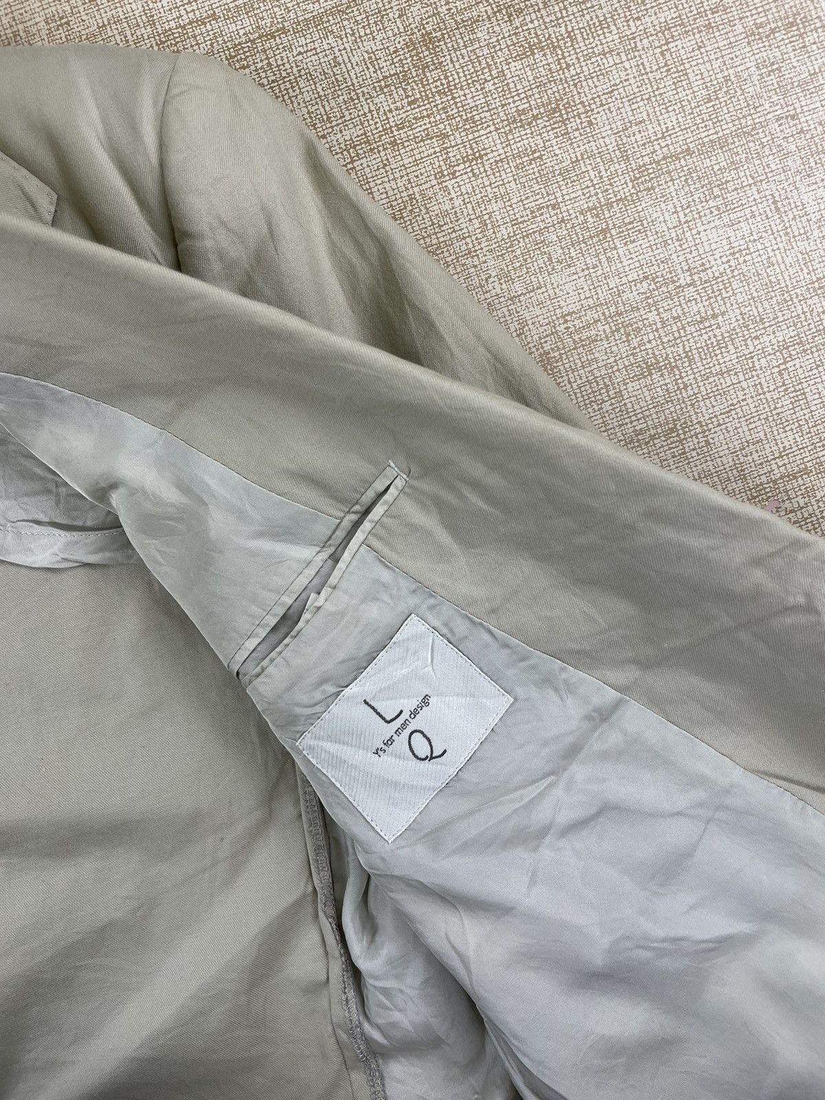 Vintage × Y's for Men × Yohji Yamamoto Vintage Yohji Yamamoto L.Q Y’s For Men Blazer Jacket Size US M / EU 48-50 / 2 - 14 Thumbnail