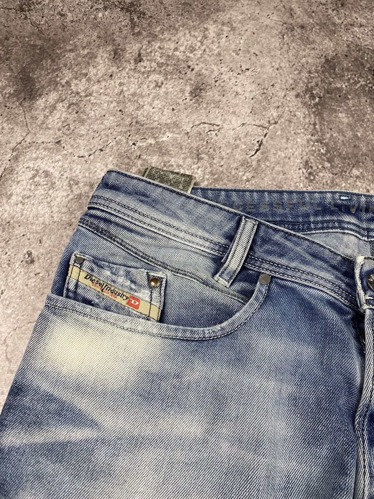 Diesel × Japanese Brand × Junya Watanabe Vintage Diesel Junya Watanabe Baggy Y2K Japanesse jeans😊 Size US 32 / EU 48 - 8 Thumbnail